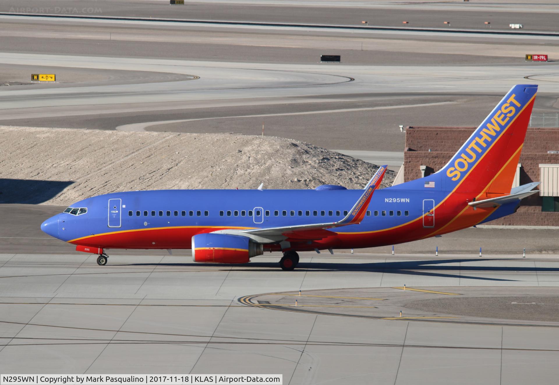 N295WN, 2007 Boeing 737-7H4 C/N 32541, Boeing 737-700