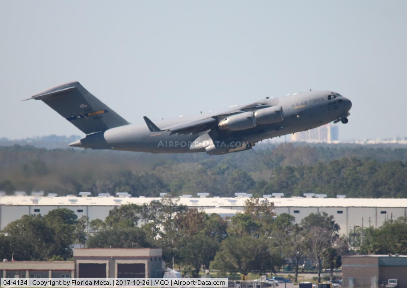 04-4134, 2004 Boeing C-17A Globemaster III C/N P-134, C-17A