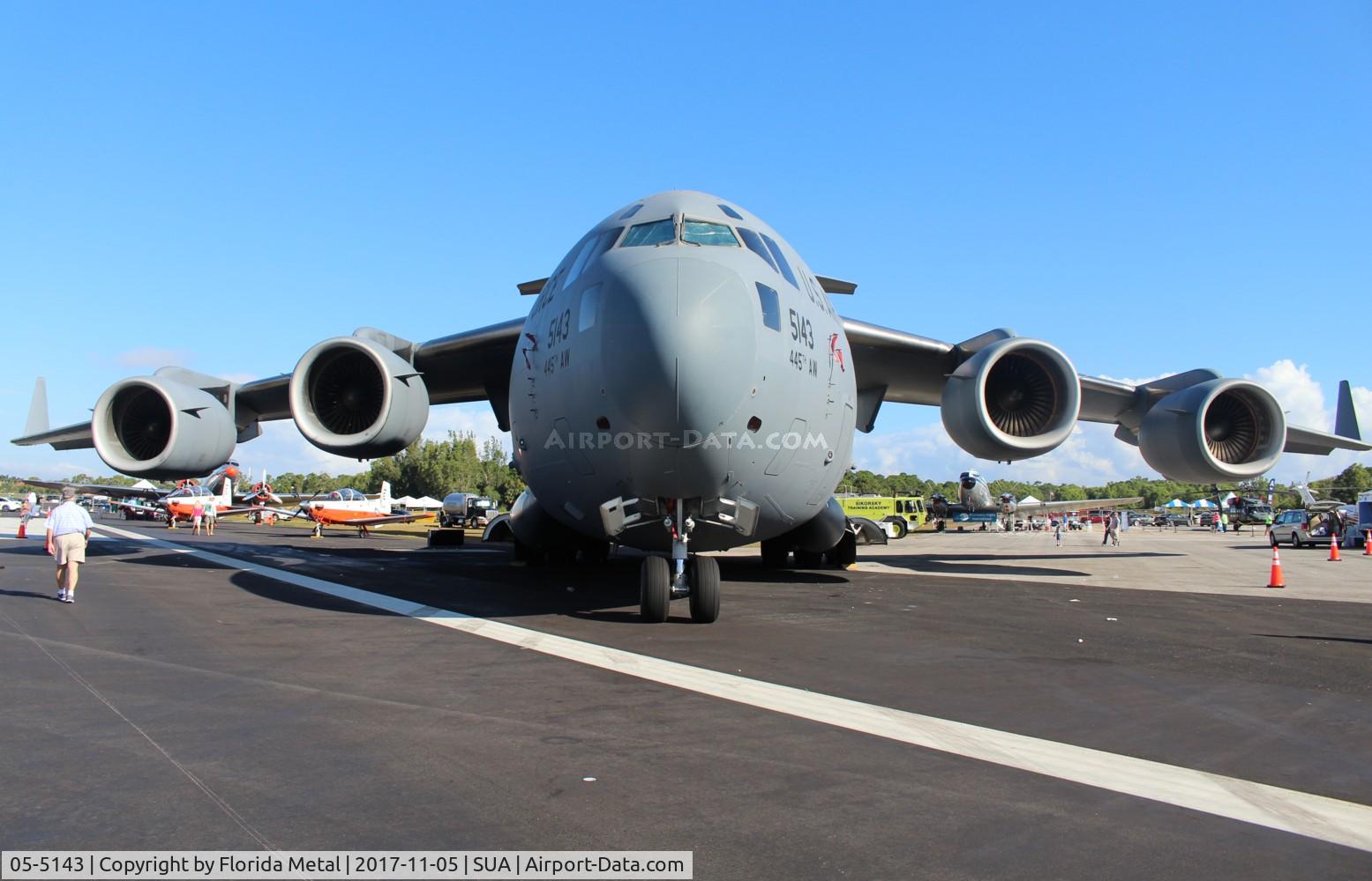 05-5143, 2005 Boeing C-17A Globemaster III C/N 50151/F150/P143, C-17A