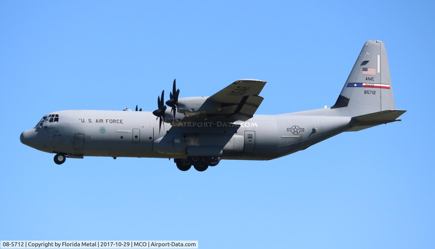 08-5712, 2008 Lockheed Martin C-130J-30 Super Hercules C/N 382-5712, C-130J-30