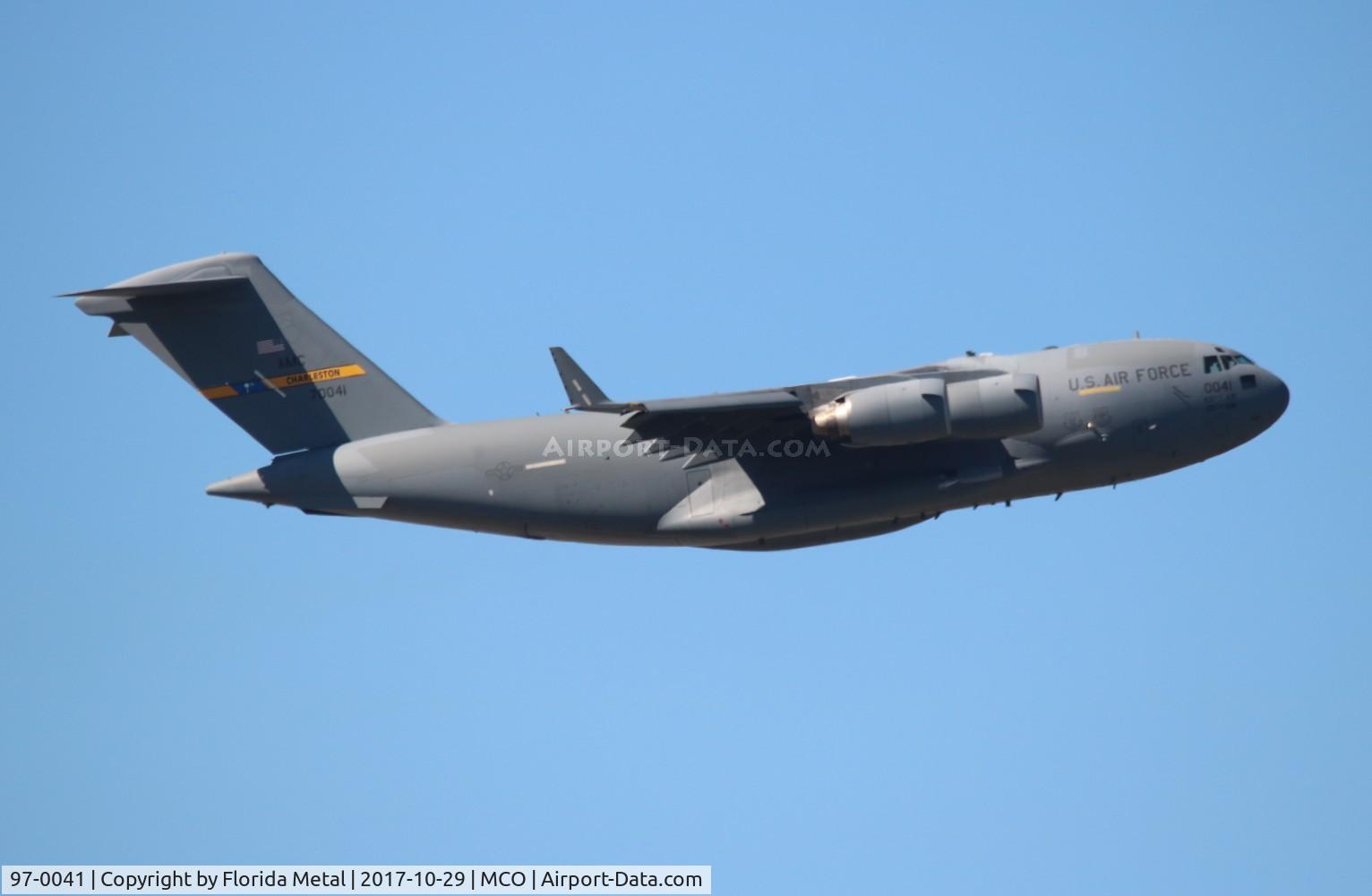 97-0041, 1997 Boeing C-17A Globemaster III C/N 50045/P-41, C-17A