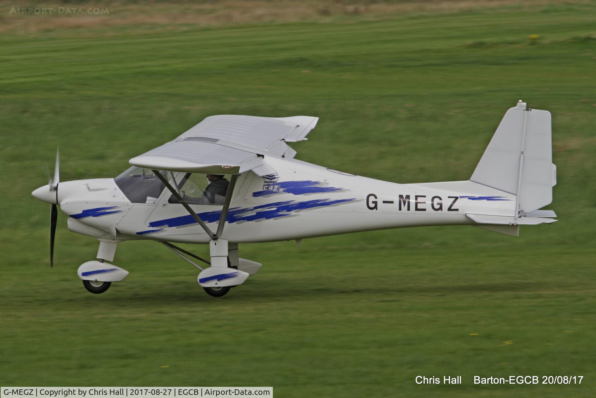 G-MEGZ, 2013 Comco Ikarus C42 FB100 Bravo C/N 1311-7286, at Barton