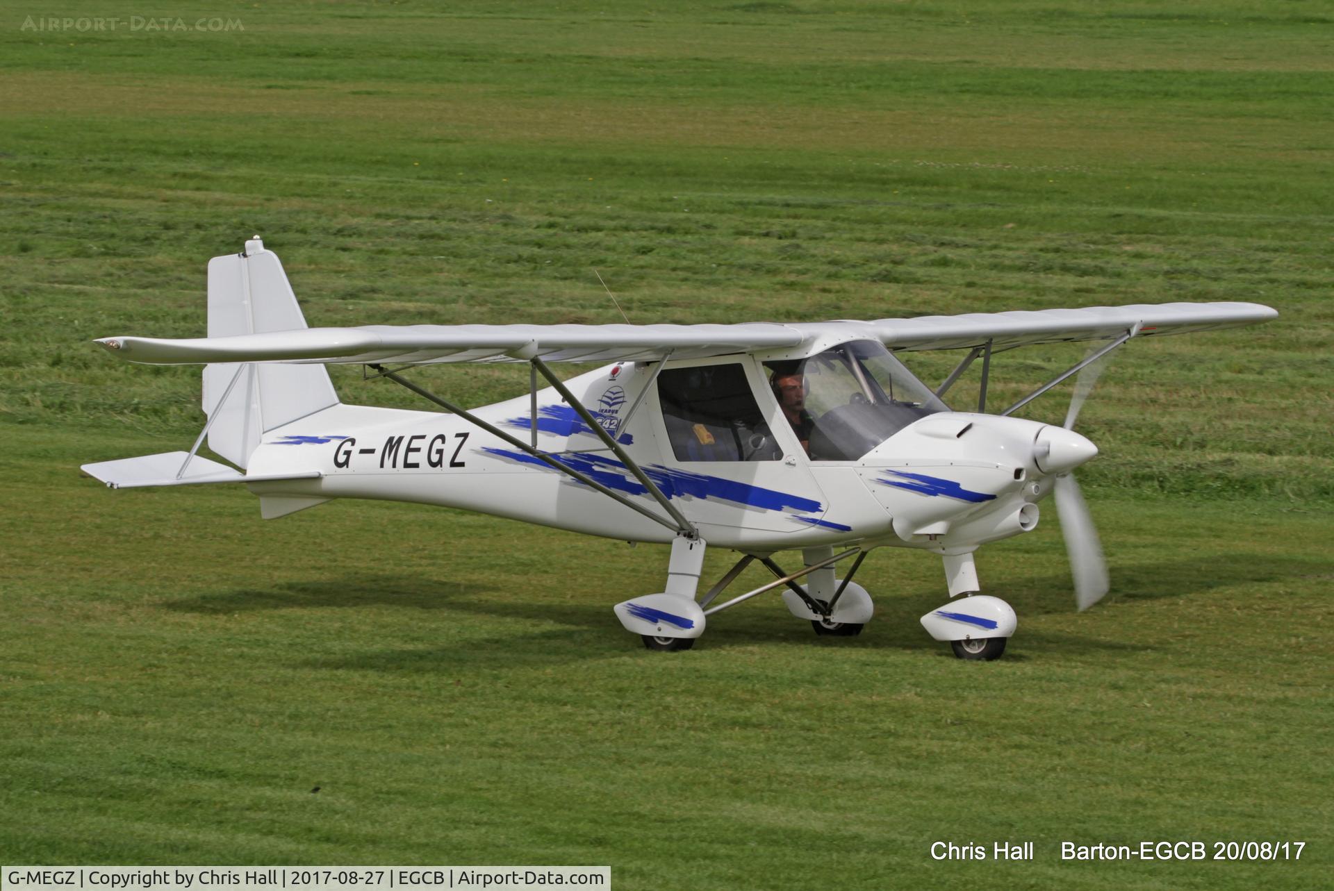 G-MEGZ, 2013 Comco Ikarus C42 FB100 Bravo C/N 1311-7286, at Barton
