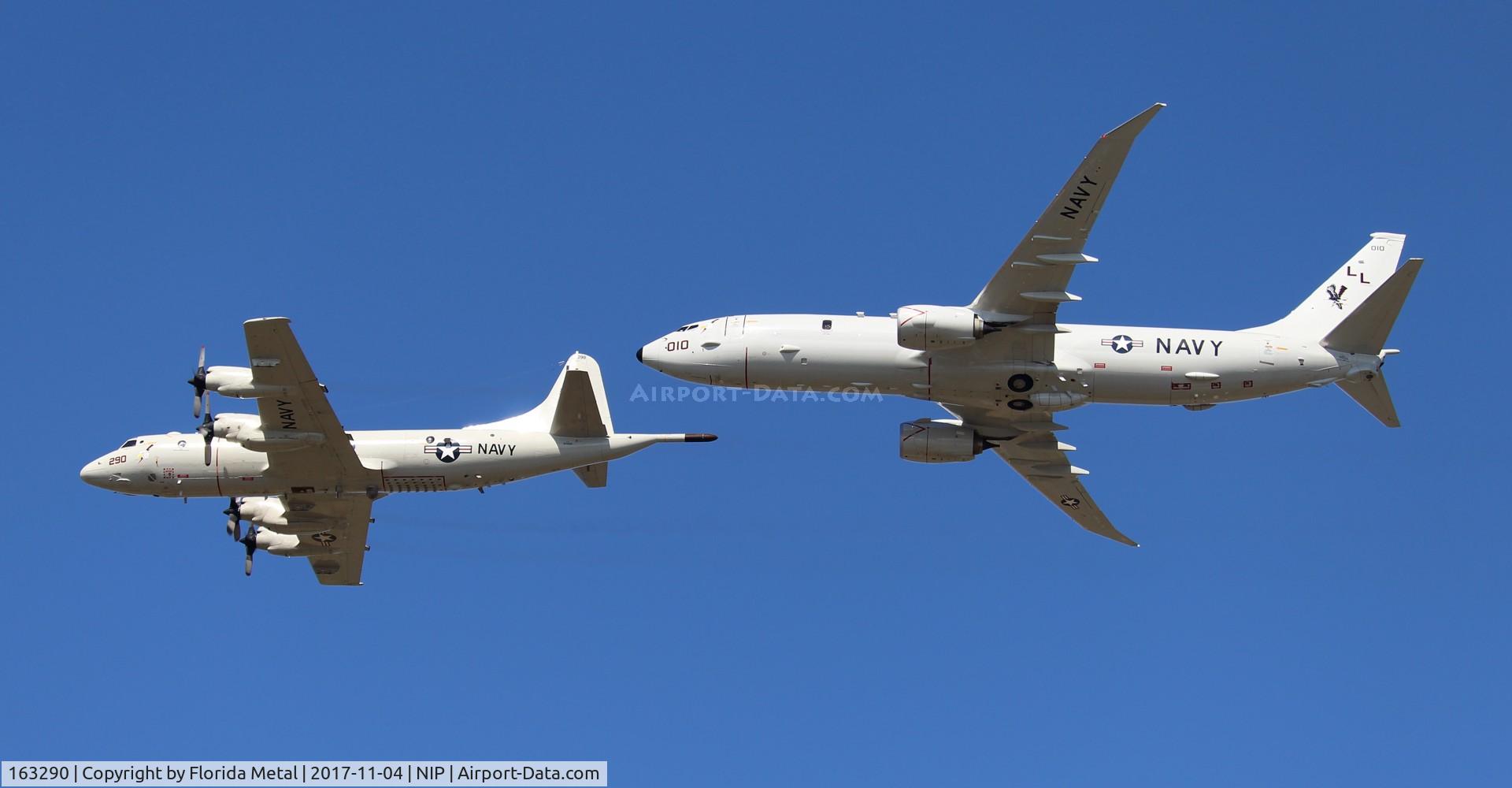 163290, Lockheed P-3C AIP Orion C/N 285G-5815, P-3 with P-8