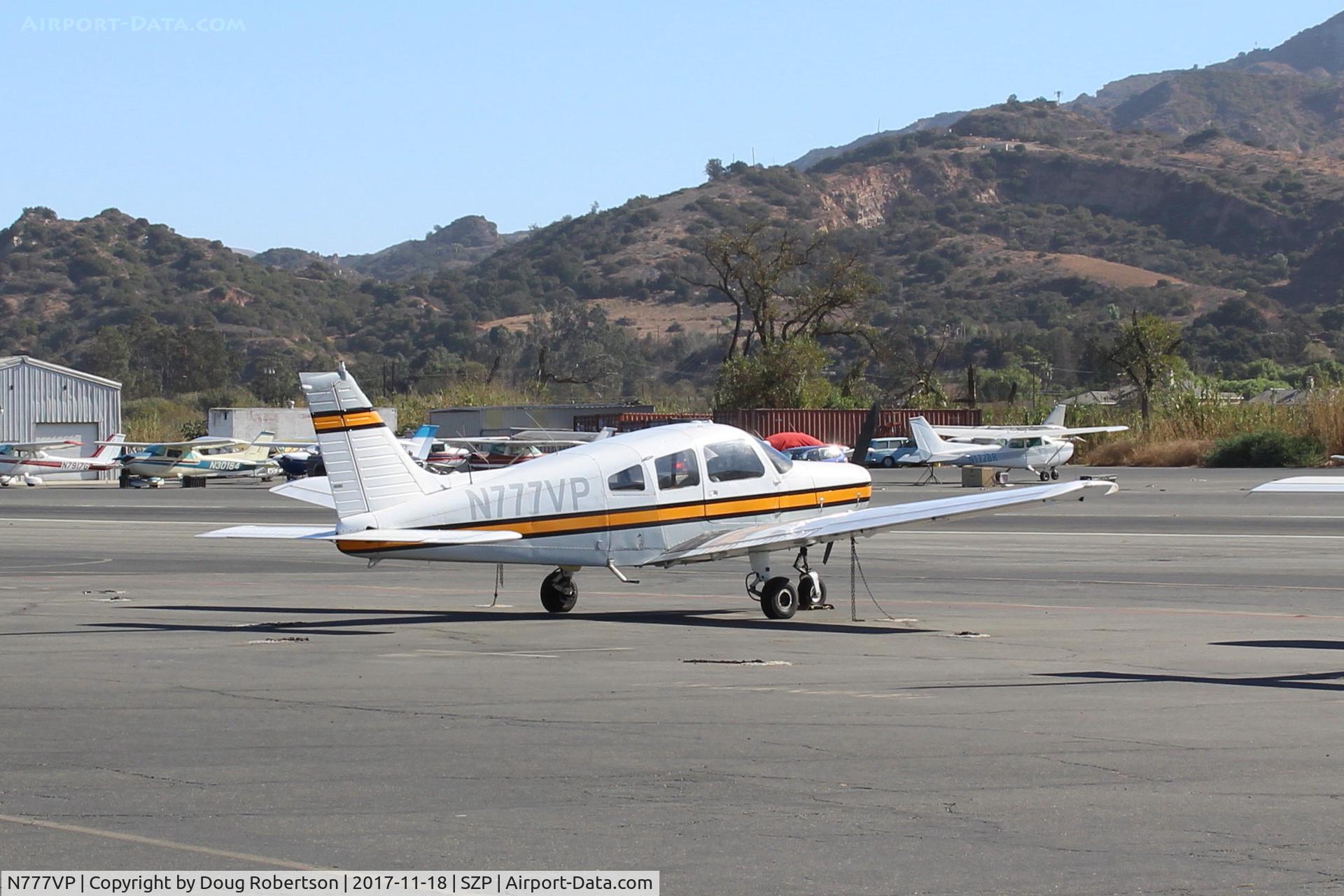 N777VP, 1974 Piper PA-28-151 Cherokee Warrior C/N 28-7415632, 1974 Piper PA-28-151 WARRIOR, Lycoming O-320-E3D 150 Hp, on transient ramp