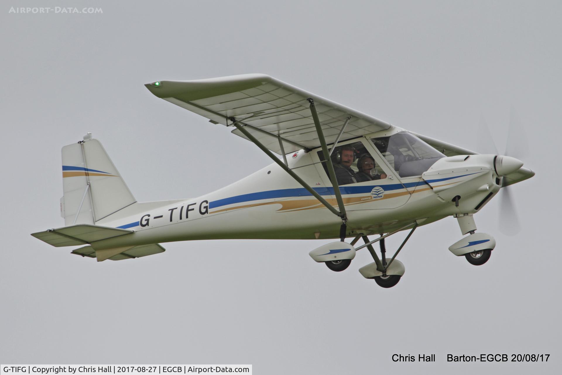 G-TIFG, 2010 Comco Ikarus C42 FB80 C/N 1009-7119, at Barton