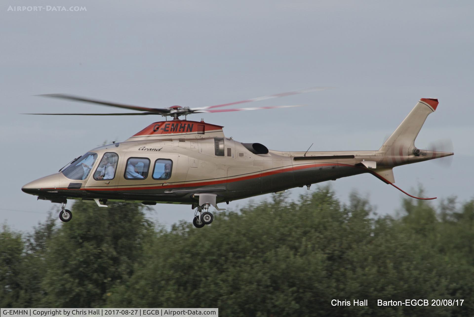 G-EMHN, 2010 Agusta A109S Grand C/N 22154, at Barton