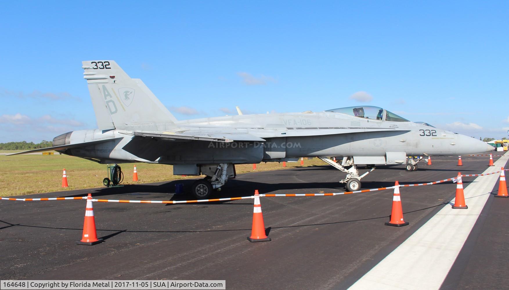 164648, McDonnell Douglas F/A 18C Hornet C/N 1072/C277, F/A-18C