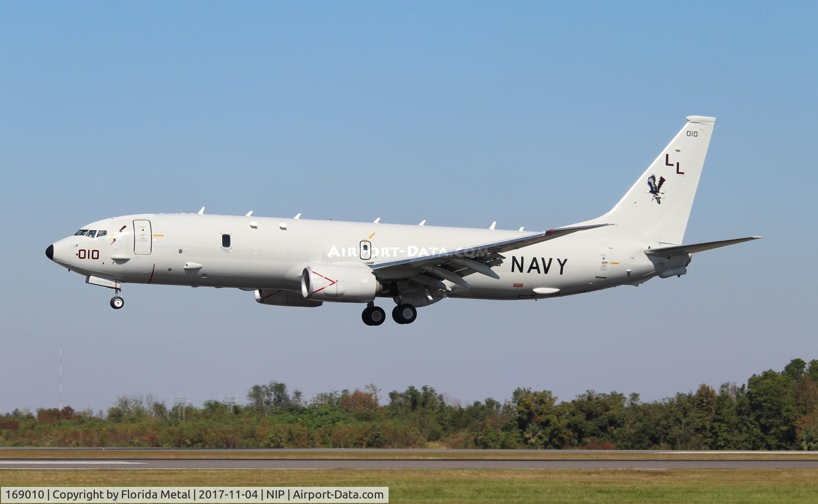 169010, 2016 Boeing P-8A Poseidon C/N 44950, P-8A Poseidon