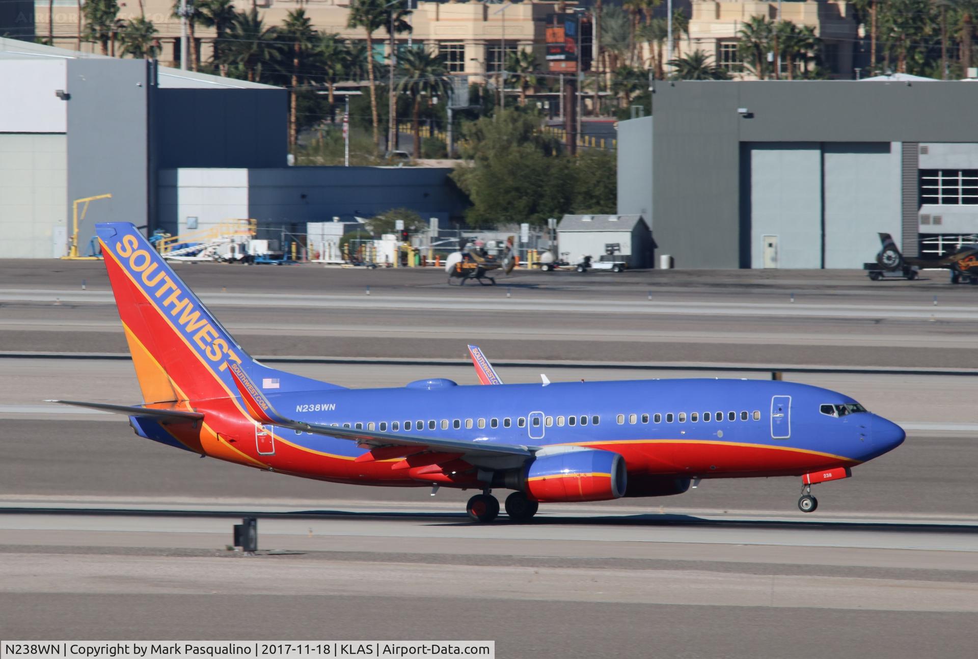 N238WN, 2005 Boeing 737-7H4 C/N 34713, Boeing 737-700