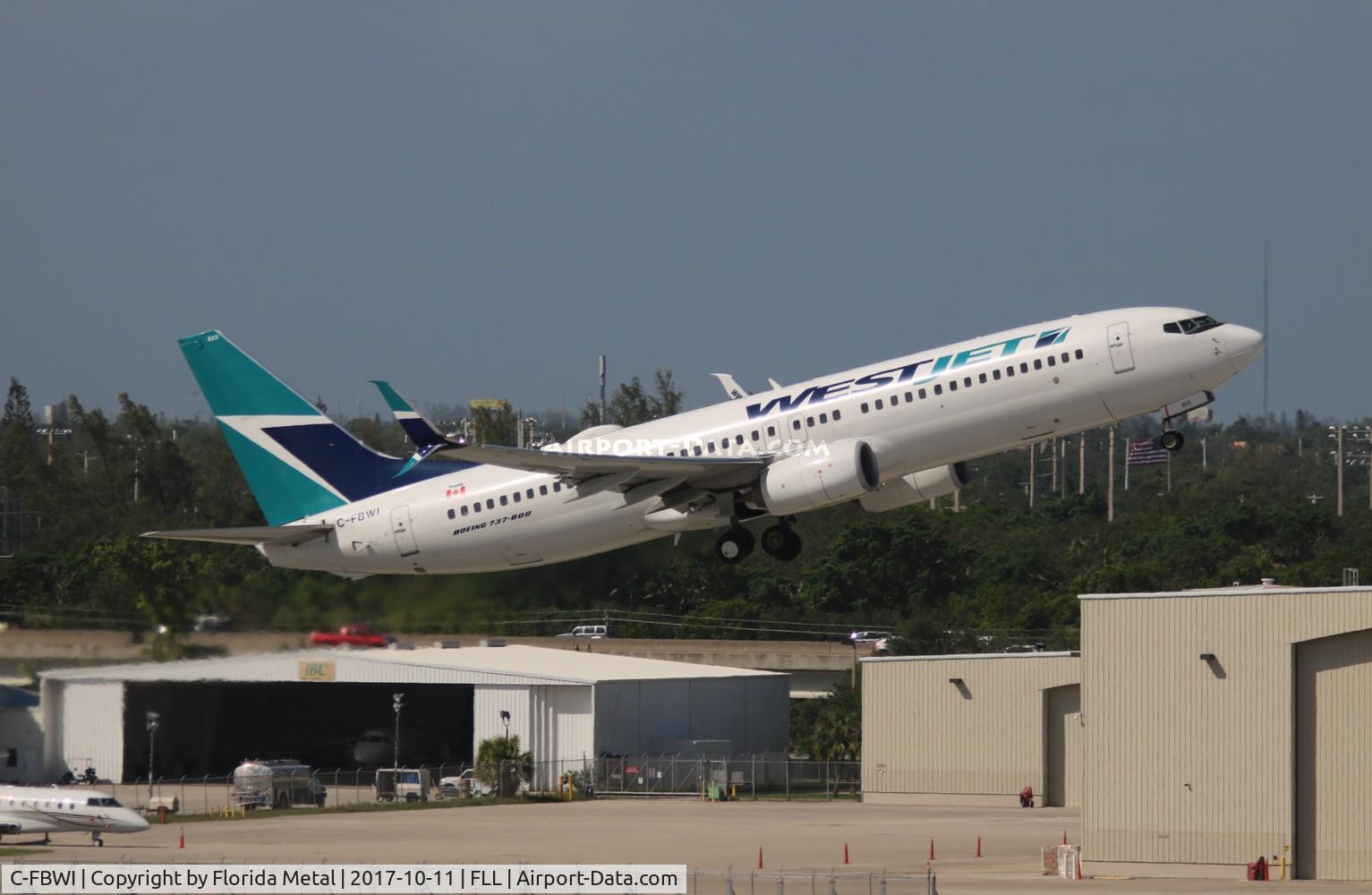 C-FBWI, 2013 Boeing 737-8CT C/N 39090, West Jet