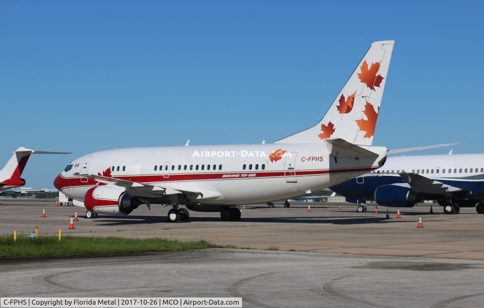 C-FPHS, 1991 Boeing 737-53A C/N 24970, Private 737-500