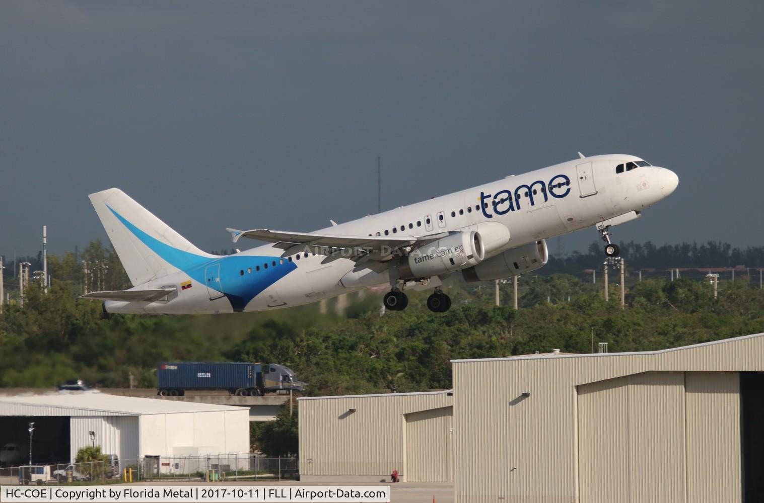 HC-COE, 2000 Airbus A320-233 C/N 1339, TAME A320