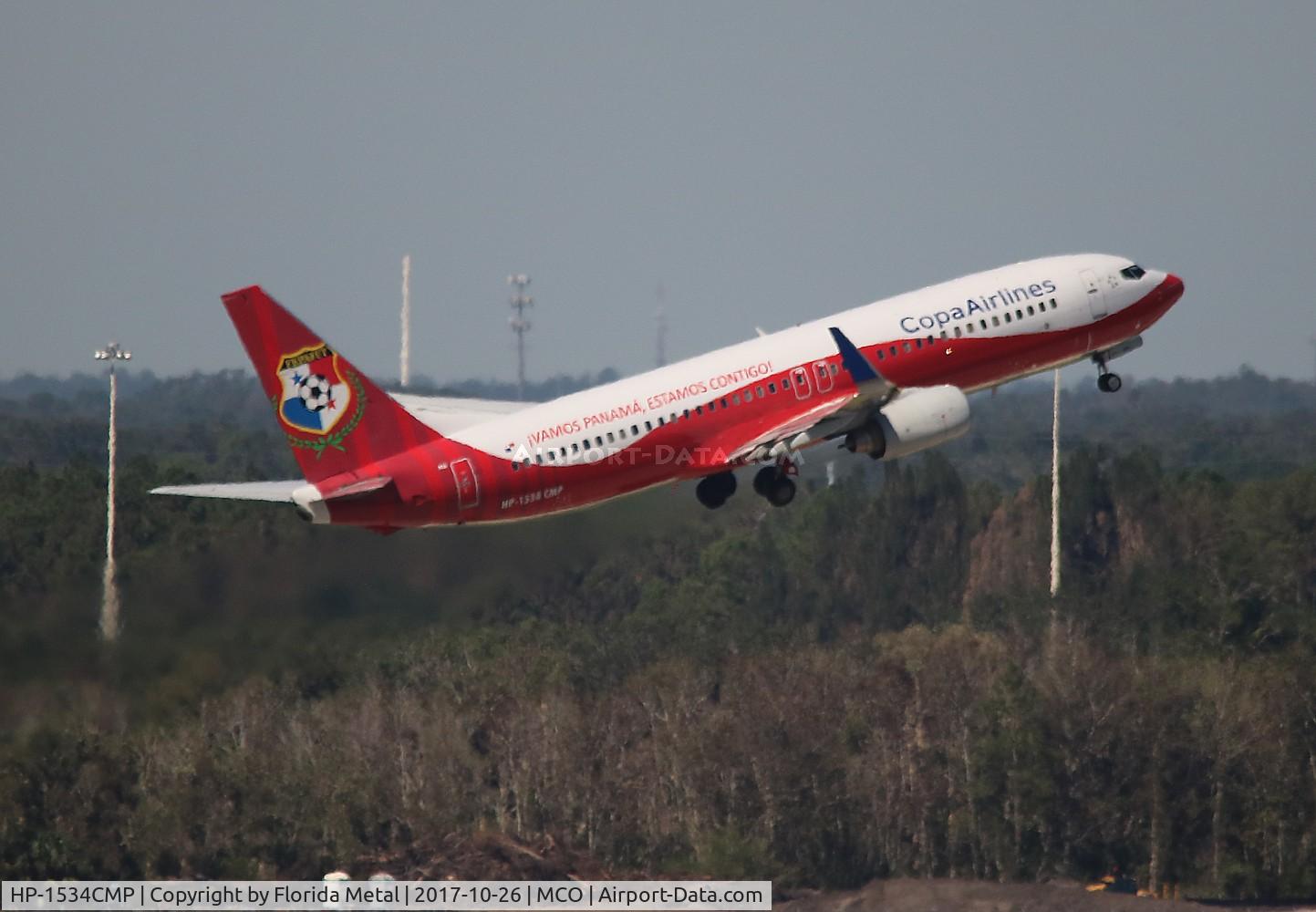 HP-1534CMP, 2008 Boeing 737-8V3 C/N 35125, Copa Panama Soccer