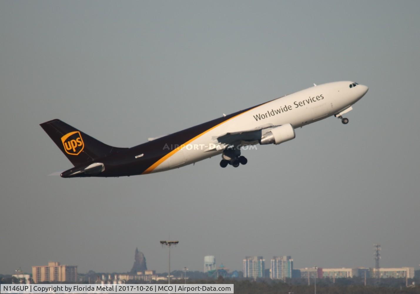 N146UP, 2003 Airbus A300F4-622R C/N 829, UPS A300