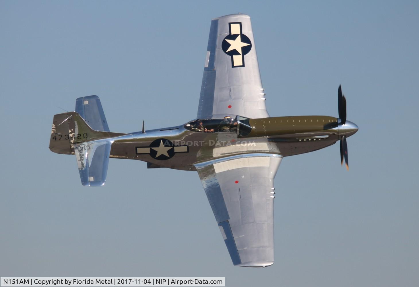 N151AM, 1944 North American P-51D Mustang C/N 122-39879, P-51D