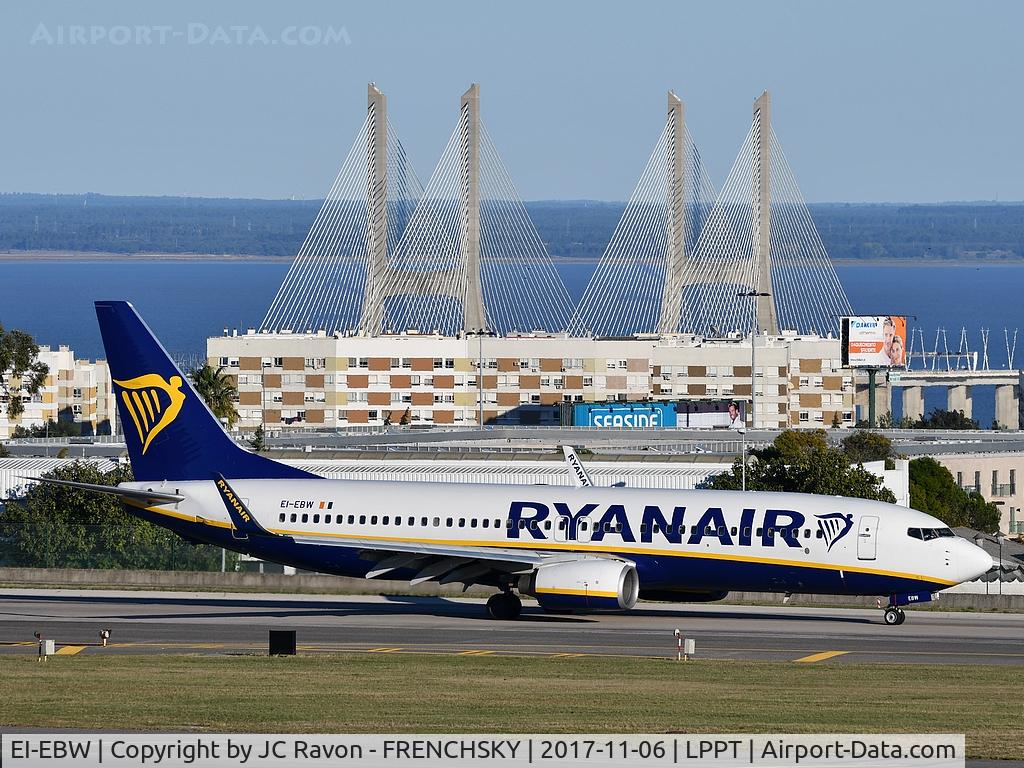 EI-EBW, 2009 Boeing 737-8AS C/N 35010, Ryanair from Lajes (TER)