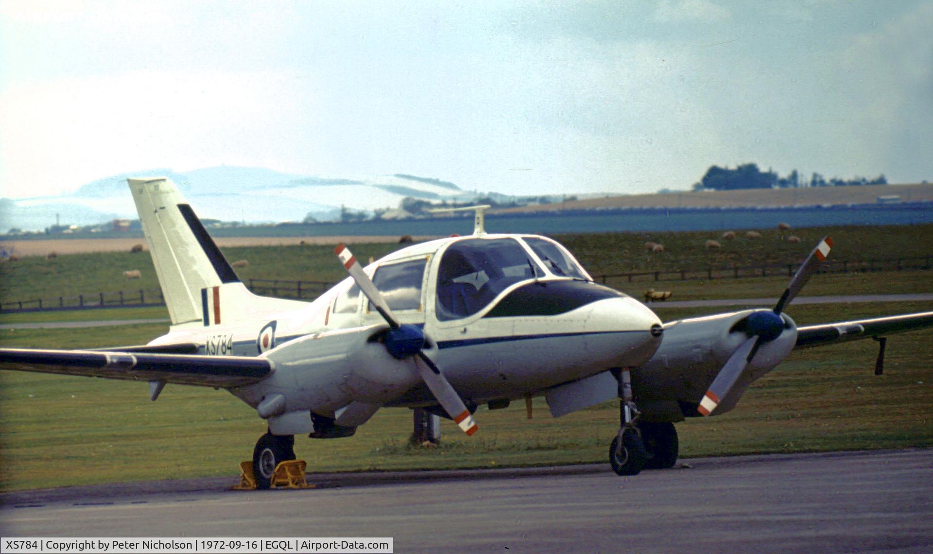XS784, 1966 Beagle B-206R Basset CC.1 C/N R.20/B.045, Basset CC.1 of 207 Squadron on display at the 1972 RAF Leuchars Airshow.