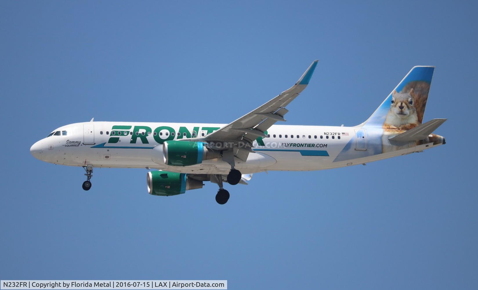 N232FR, 2015 Airbus A320-214 C/N 6838, Frontier