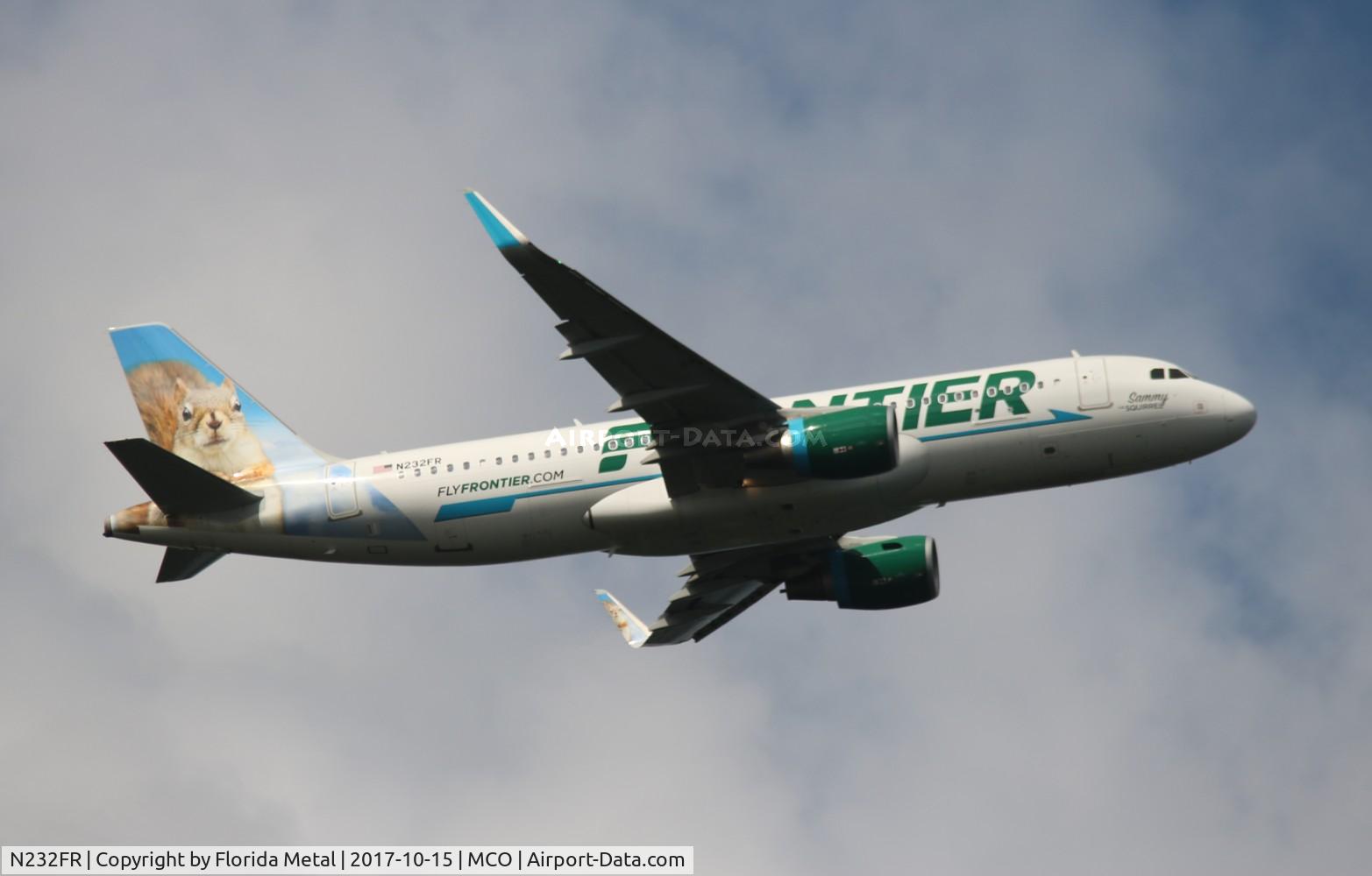 N232FR, 2015 Airbus A320-214 C/N 6838, Frontier