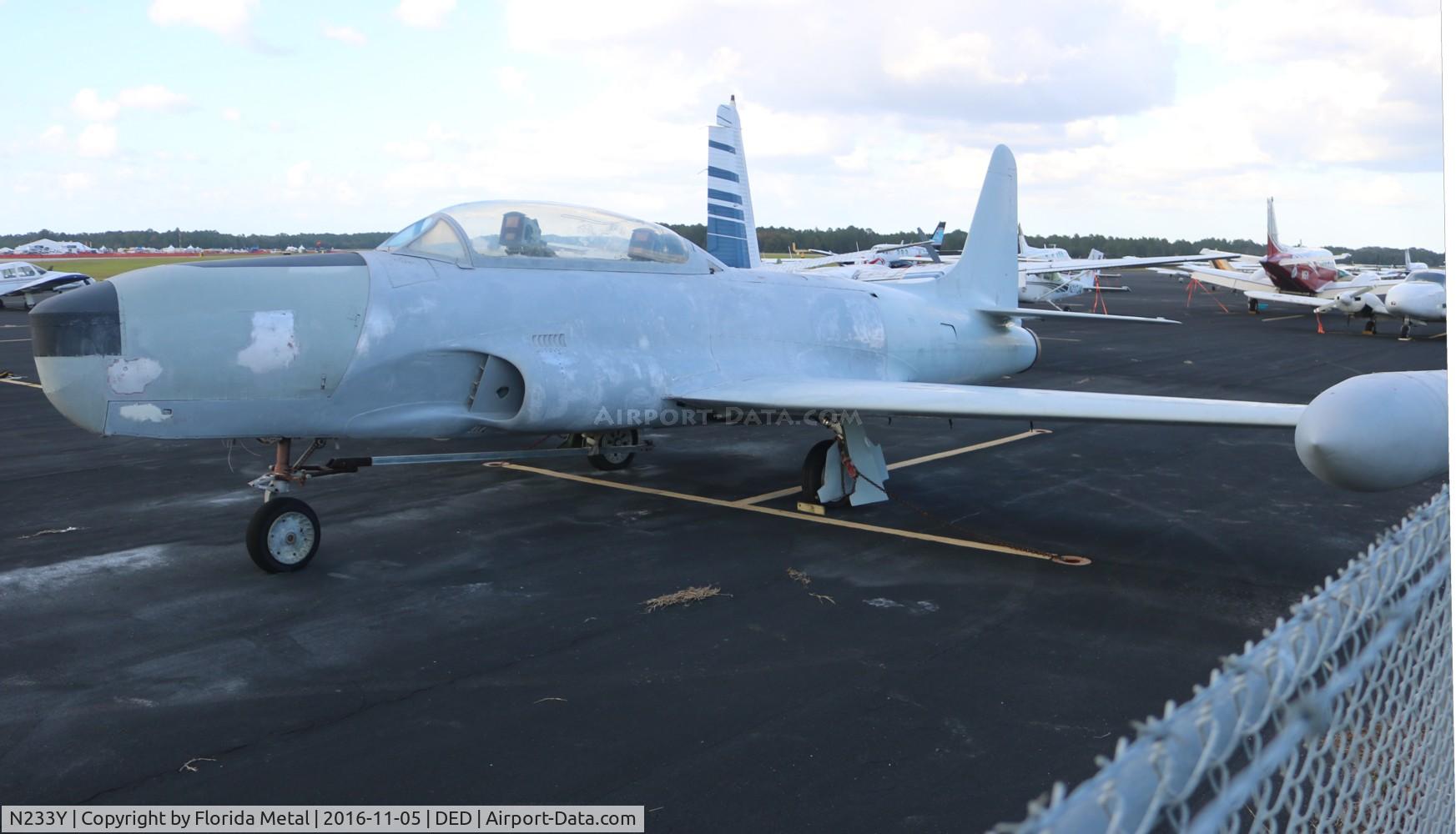 N233Y, 1955 Lockheed T-33A Shooting Star C/N 580-6882, T-33A
