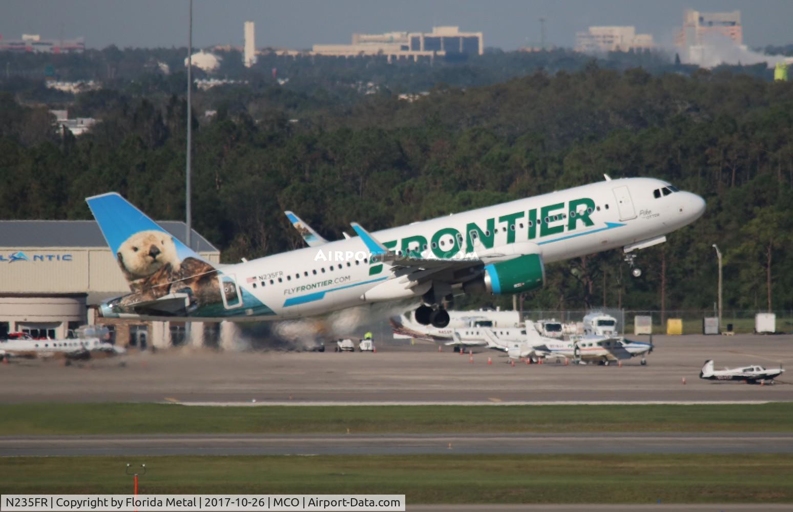 N235FR, 2016 Airbus A320-214 C/N 7272, Frontier