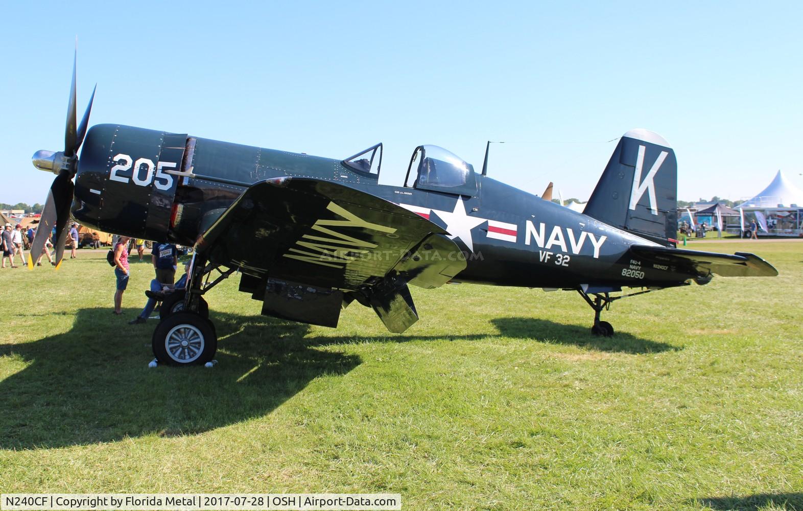 N240CF, 1945 Vought F4U-4 Corsair C/N 9513, F4U-4 Corsair