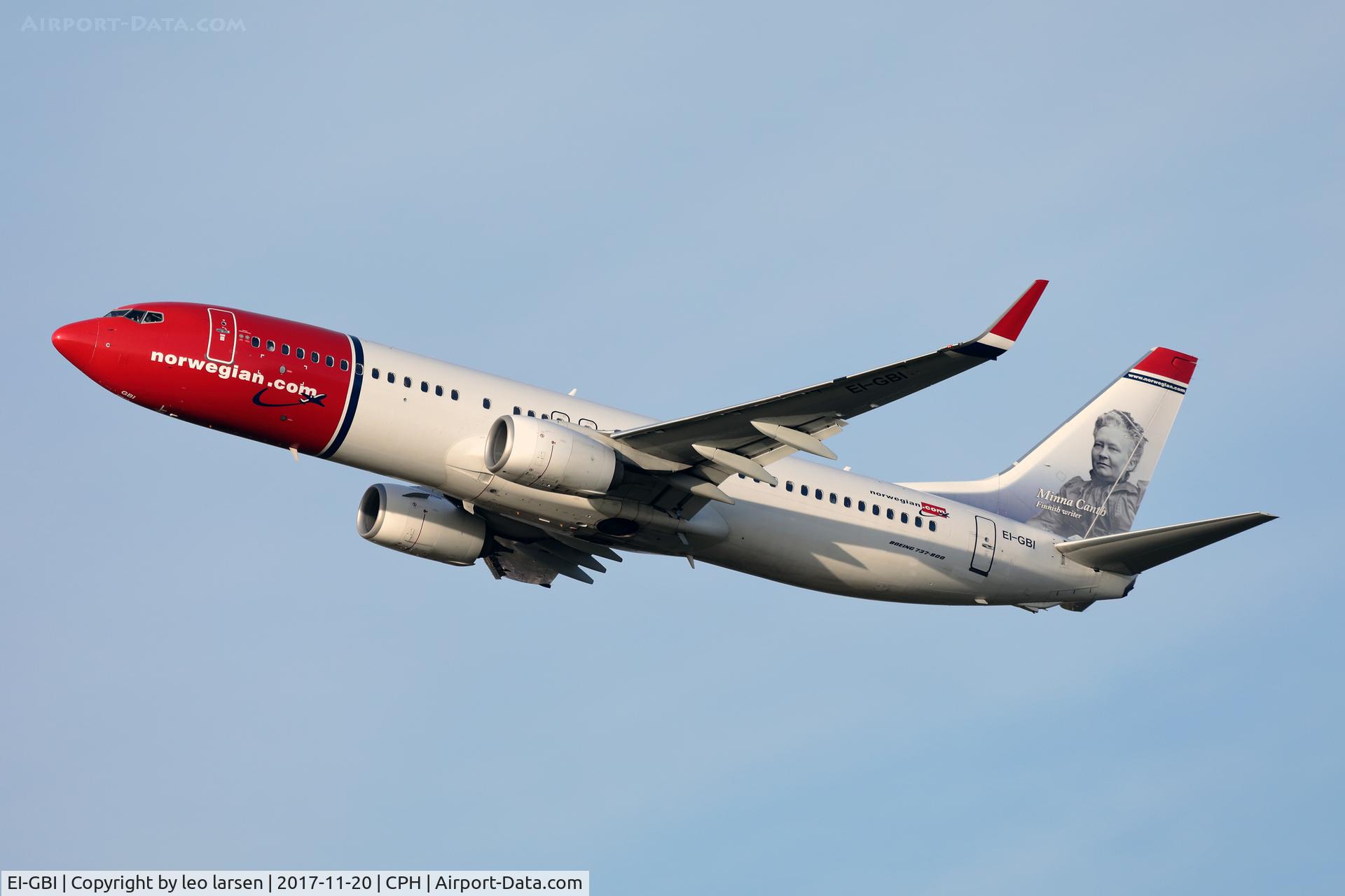 EI-GBI, 2012 Boeing 737-8JP C/N 39434, Copenhagen Kastrup 20.11.2017 