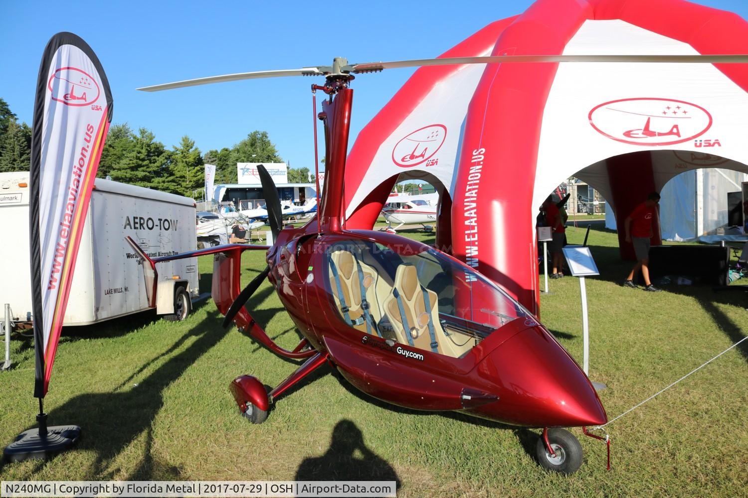 N240MG, 2017 ELA Aviacion ELA-10 Eclipse C/N 05175321014, Eclipse 10