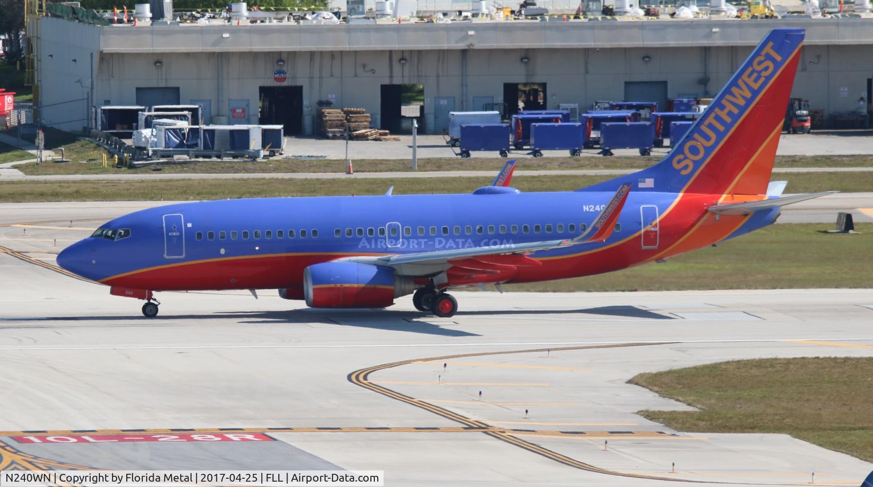 N240WN, 2006 Boeing 737-7H4 C/N 32503, Southwest
