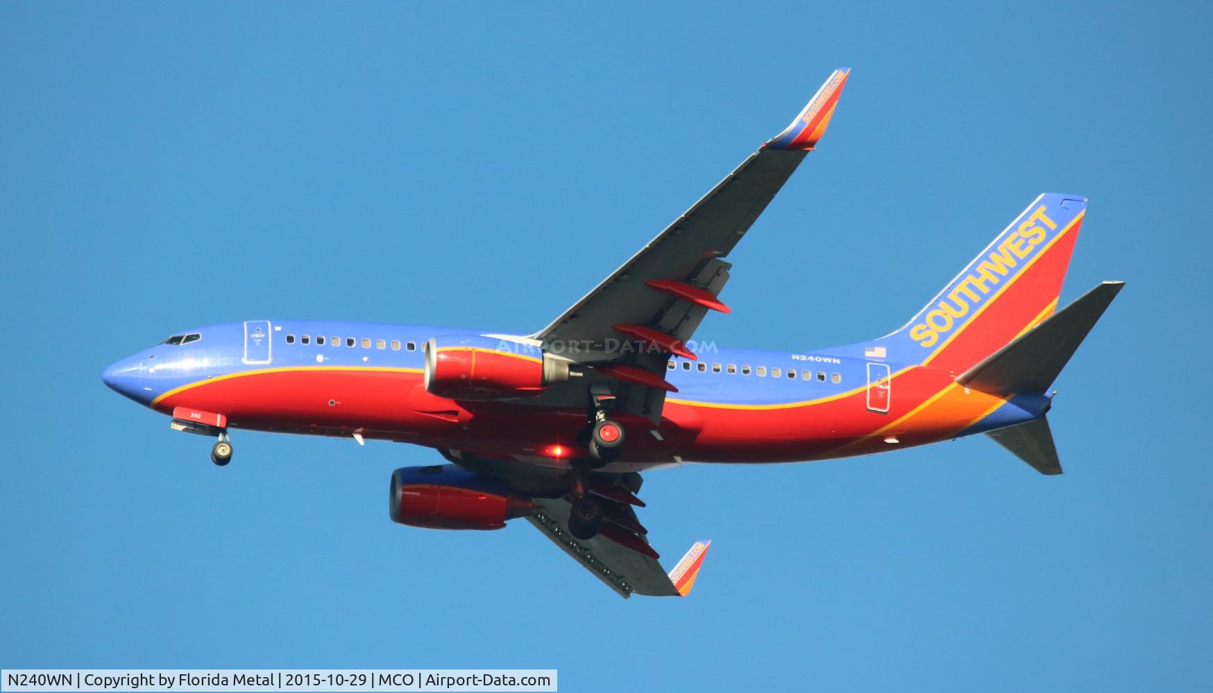 N240WN, 2006 Boeing 737-7H4 C/N 32503, Southwest