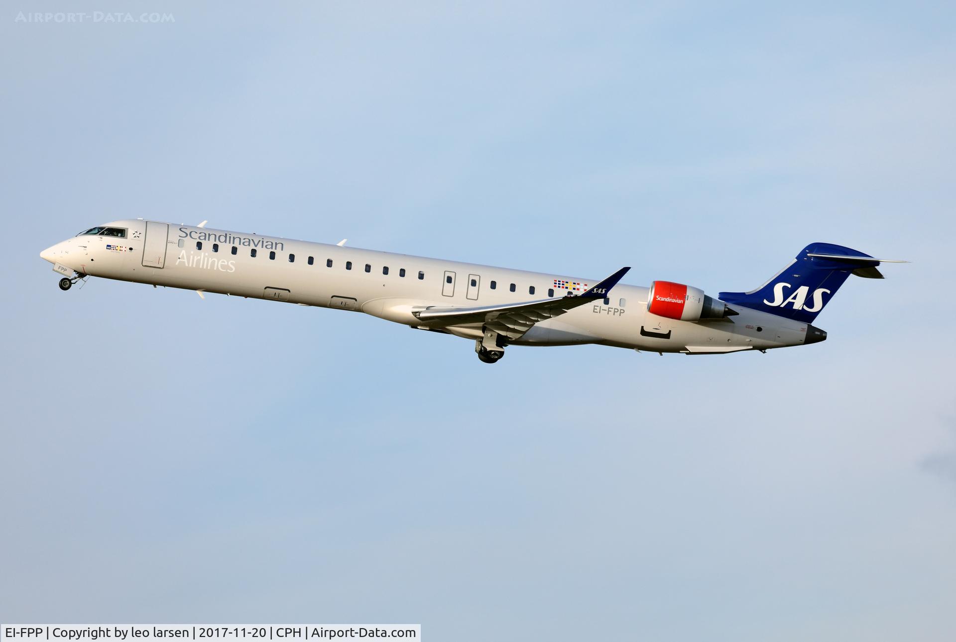 EI-FPP, 2017 Bombardier CRJ-900 (CL-600-2D24) C/N 15435, Copenhagen Kastrup 20.11.2017