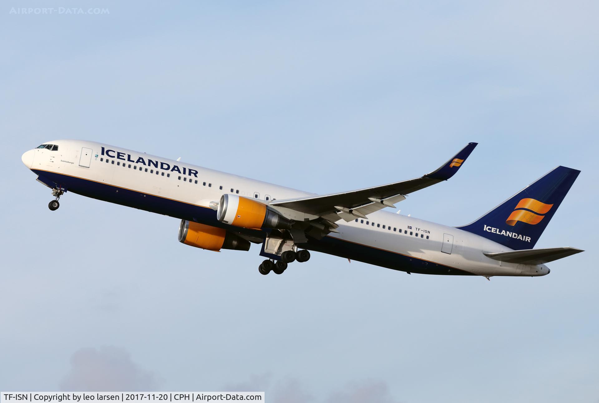 TF-ISN, 2000 Boeing 767-319 C/N 30586, Copenhagen Kastrup 20.11.2017