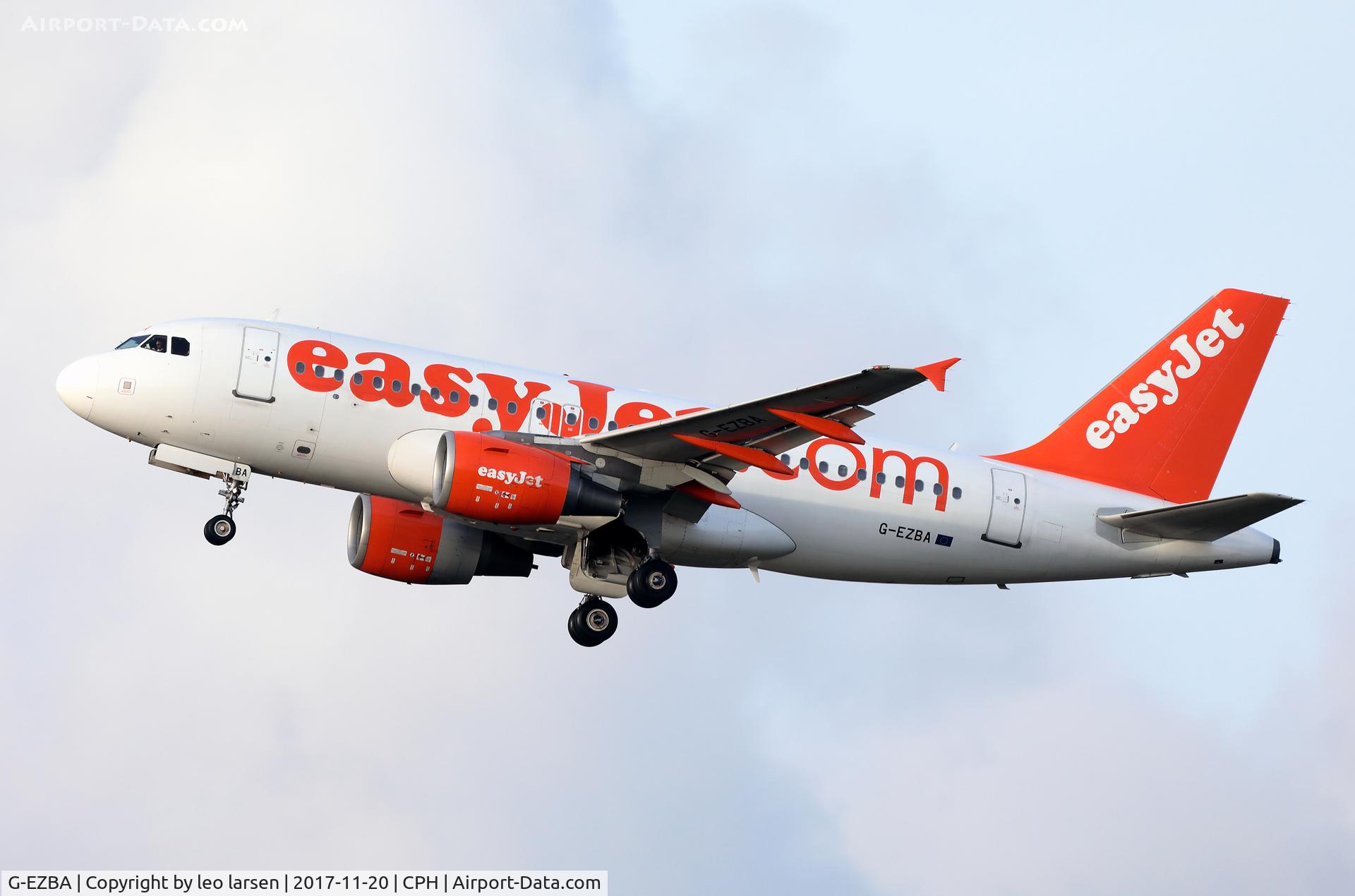 G-EZBA, 2006 Airbus A319-111 C/N 2860, Copenhagen Kastrup 20.11.2017