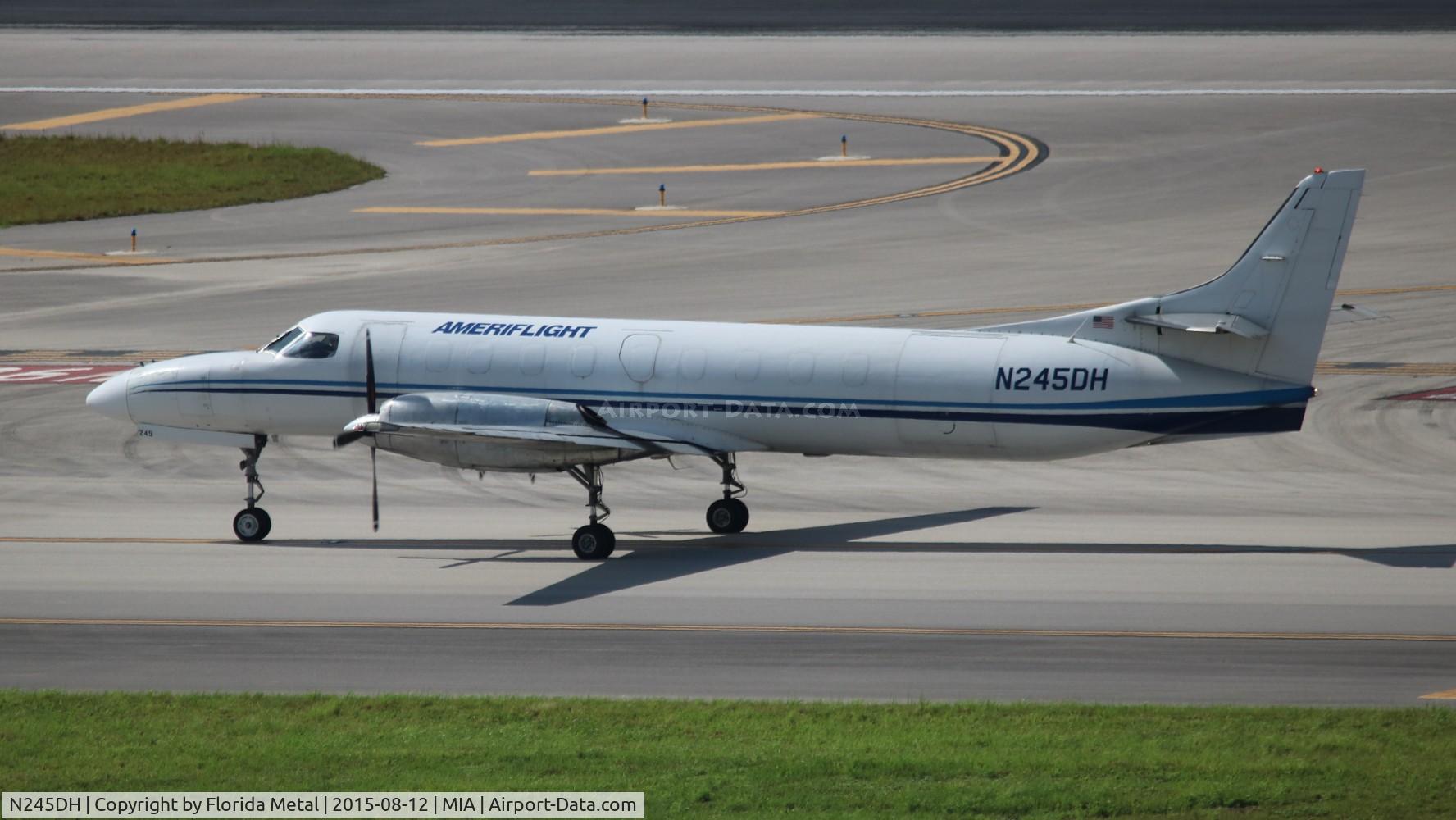 N245DH, 1985 Fairchild SA-227AT Merlin IVC C/N AT-624B, Ameriflight