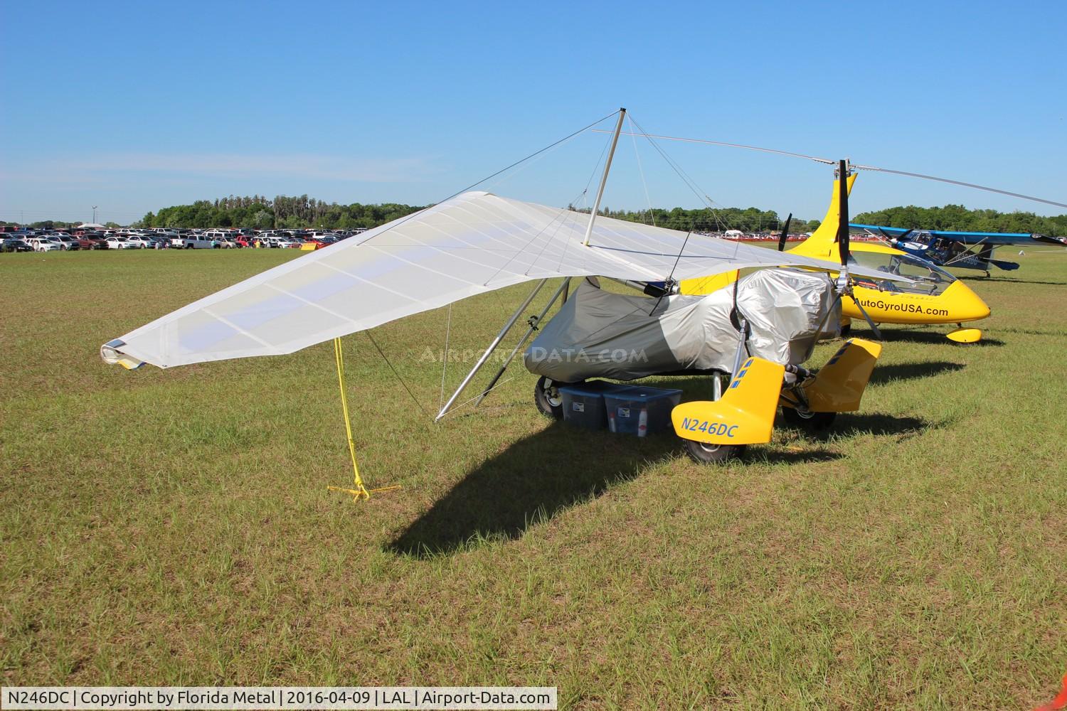 N246DC, 2015 Airborne EDGE XT-912-L C/N XT-912-0457, Ultralight