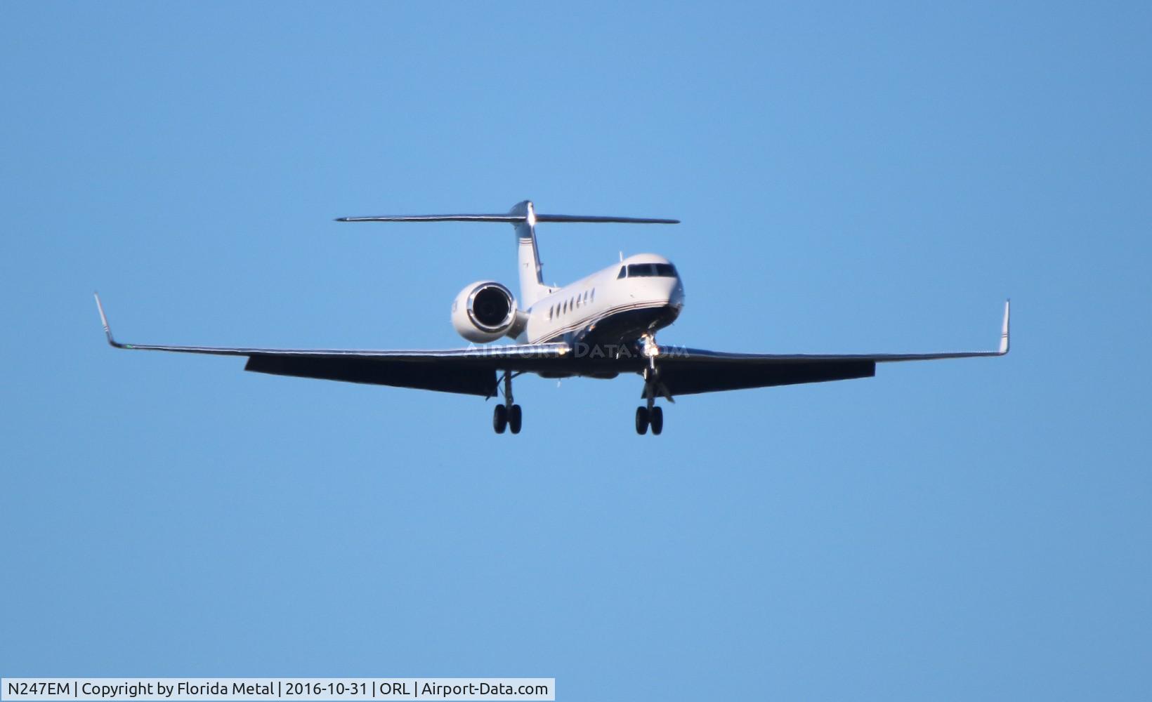 N247EM, Gulfstream Aerospace GV-SP (G550) C/N 5265, Gulfstream 550