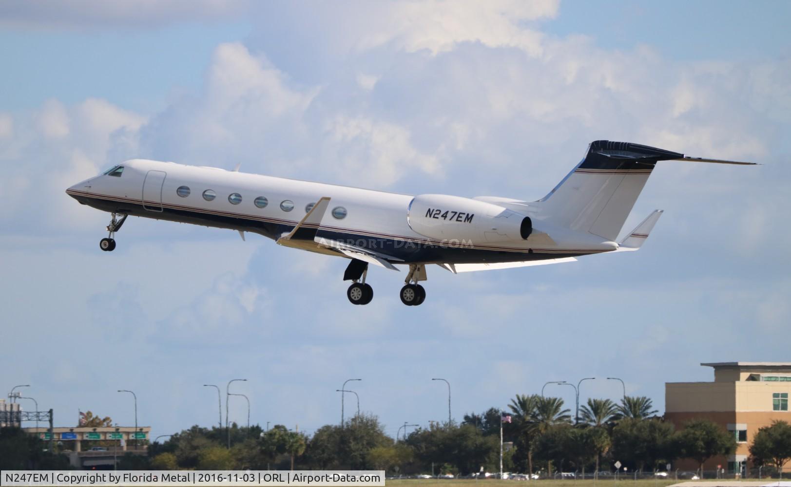 N247EM, Gulfstream Aerospace GV-SP (G550) C/N 5265, Gulfstream 550