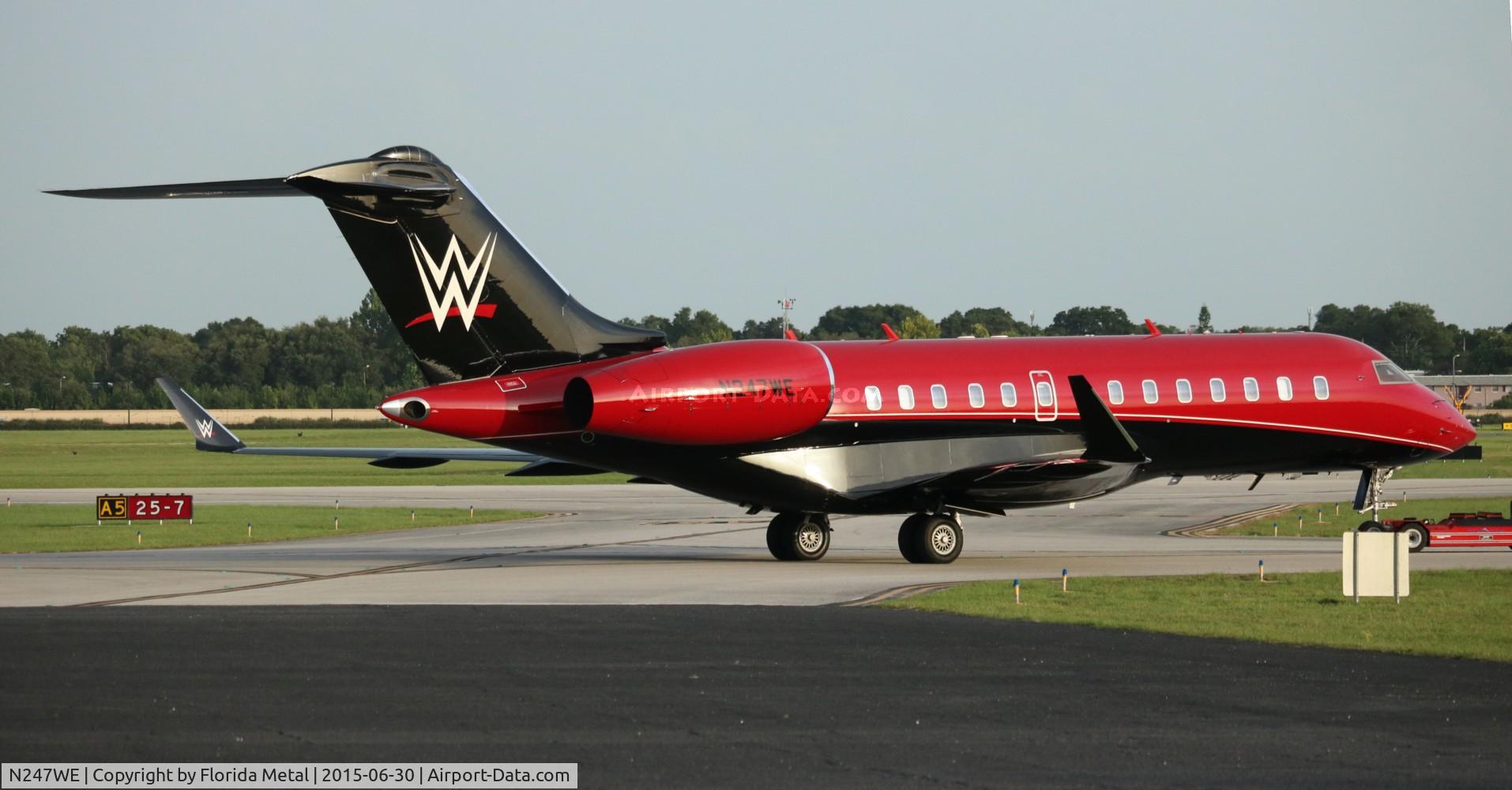 N247WE, 2007 Bombardier BD-700-1A11 Global 5000 C/N 9245, Global 5000