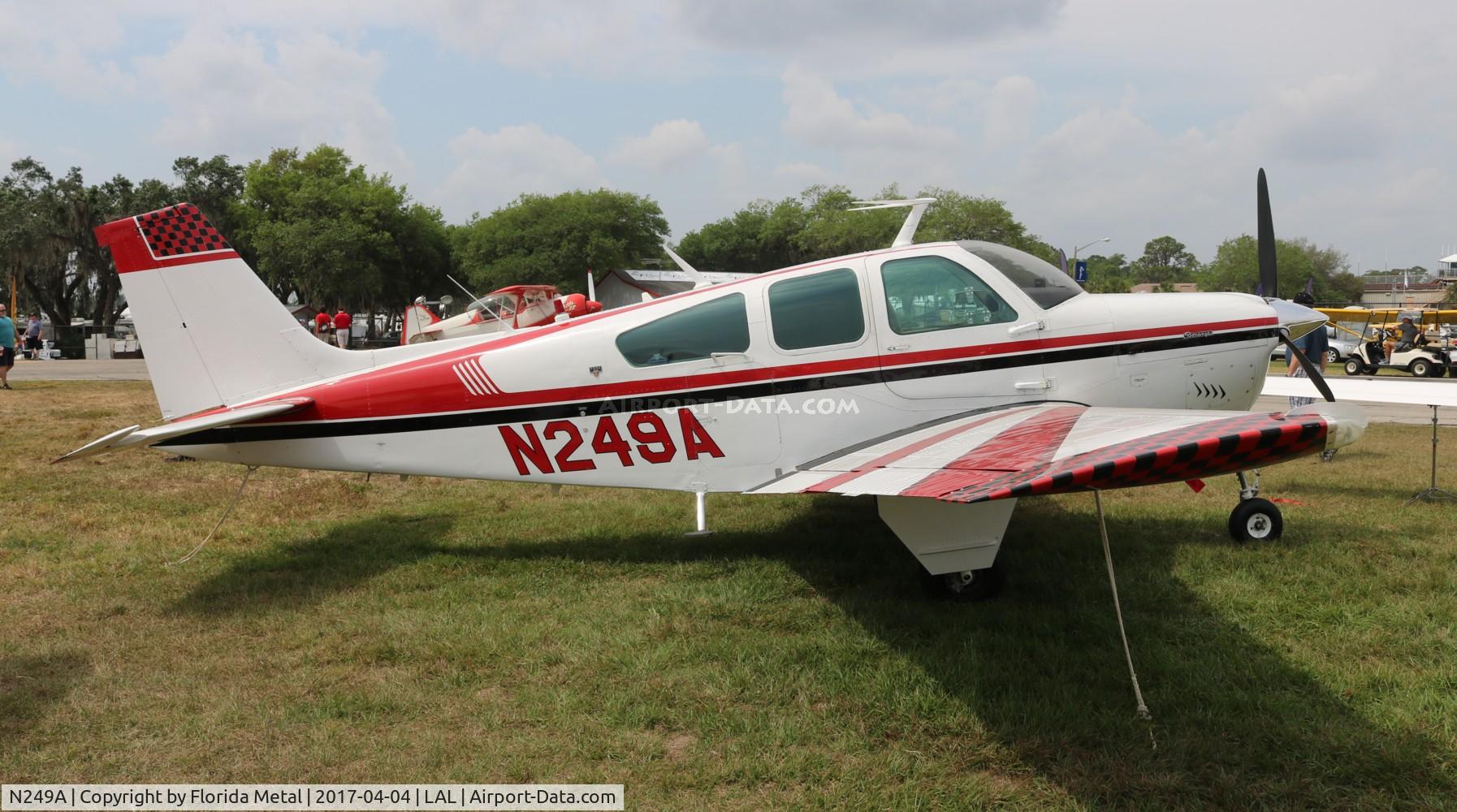 N249A, 1977 Beech F33C Bonanza C/N CJ-132, Beech F33C