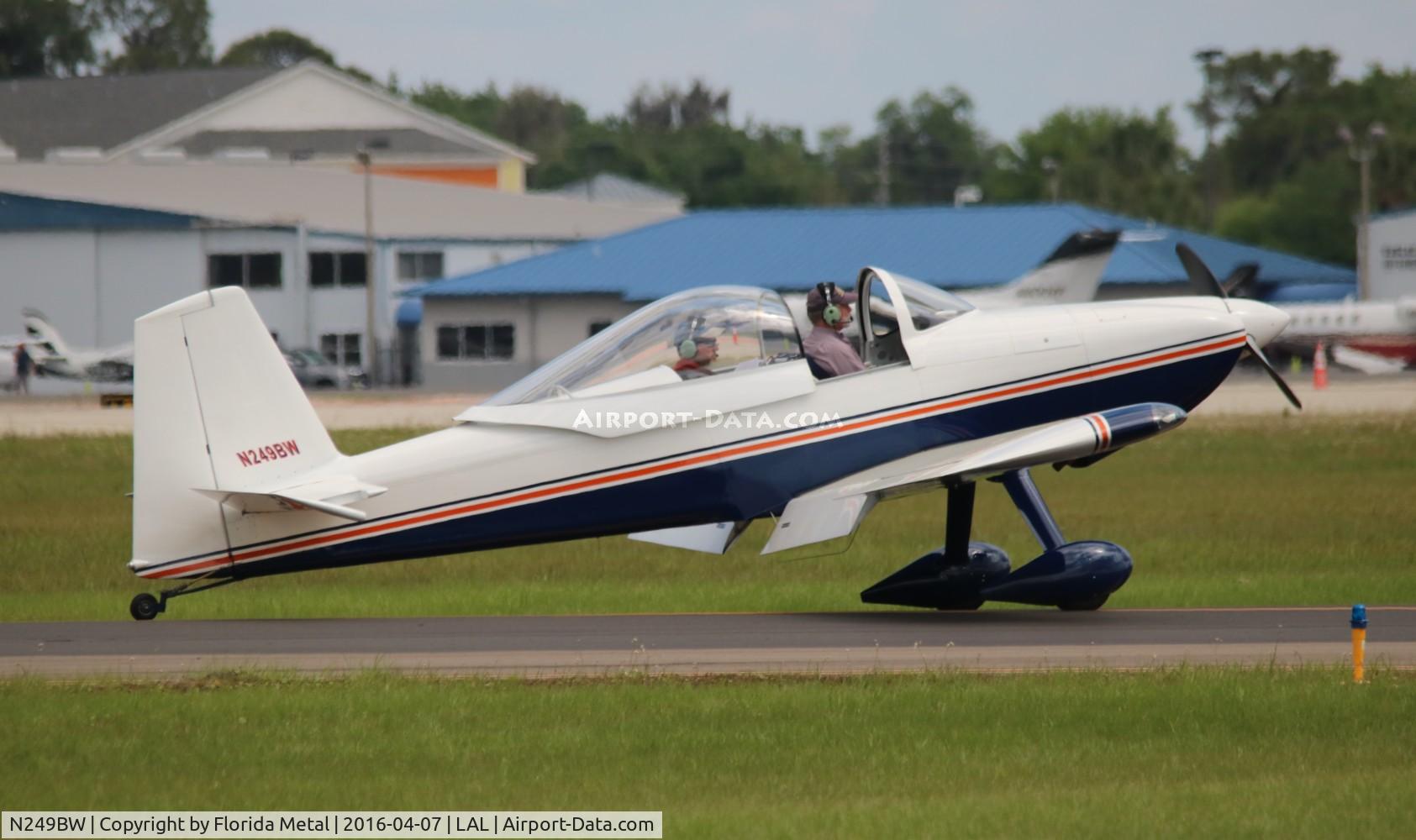 N249BW, Vans RV-8 C/N 82872, Vans RV-8