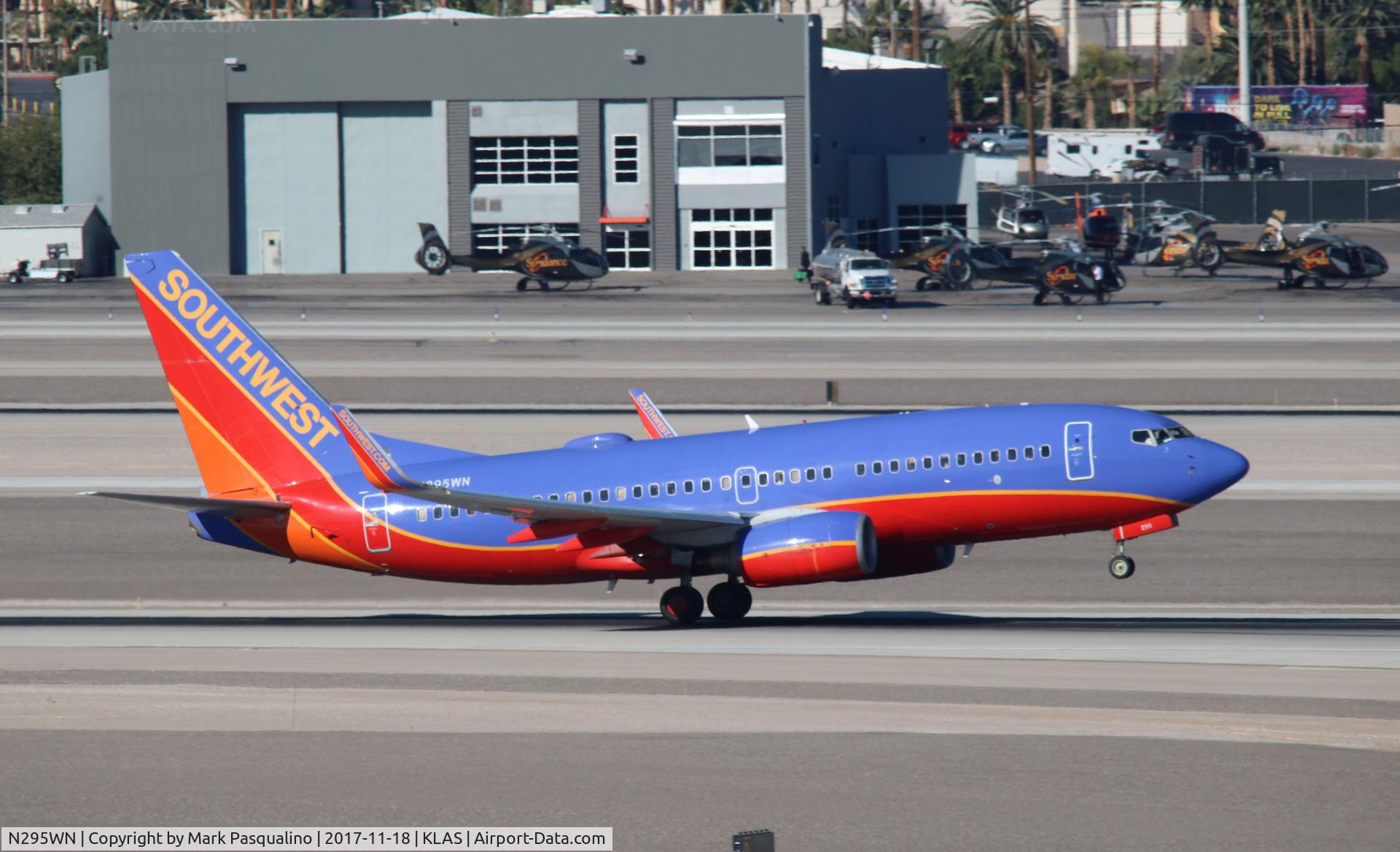 N295WN, 2007 Boeing 737-7H4 C/N 32541, Boeing 737-700