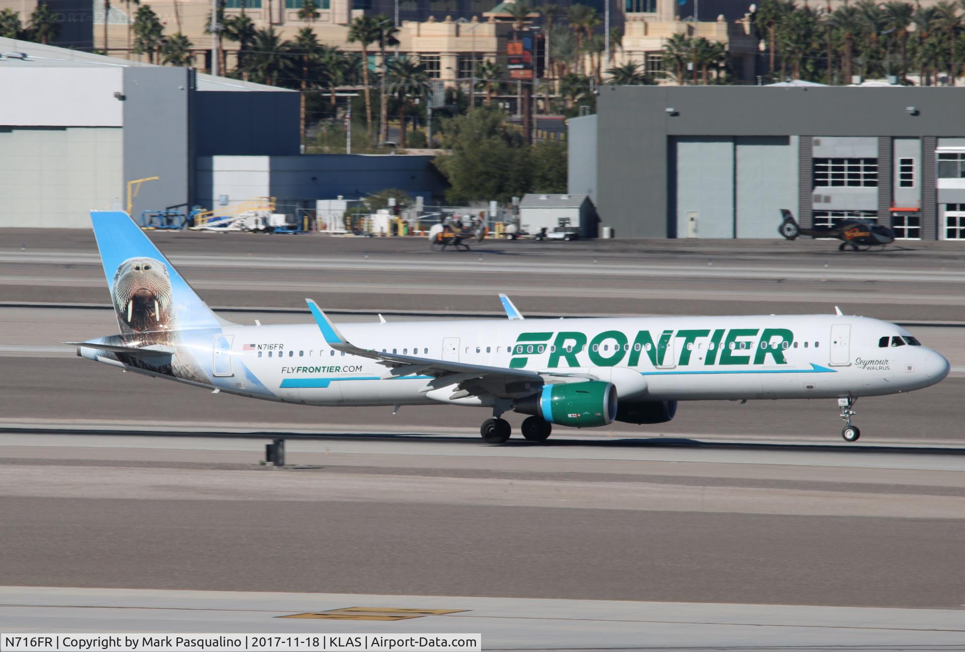 N716FR, 2017 Airbus A321-211 C/N 7524, Airbus A321