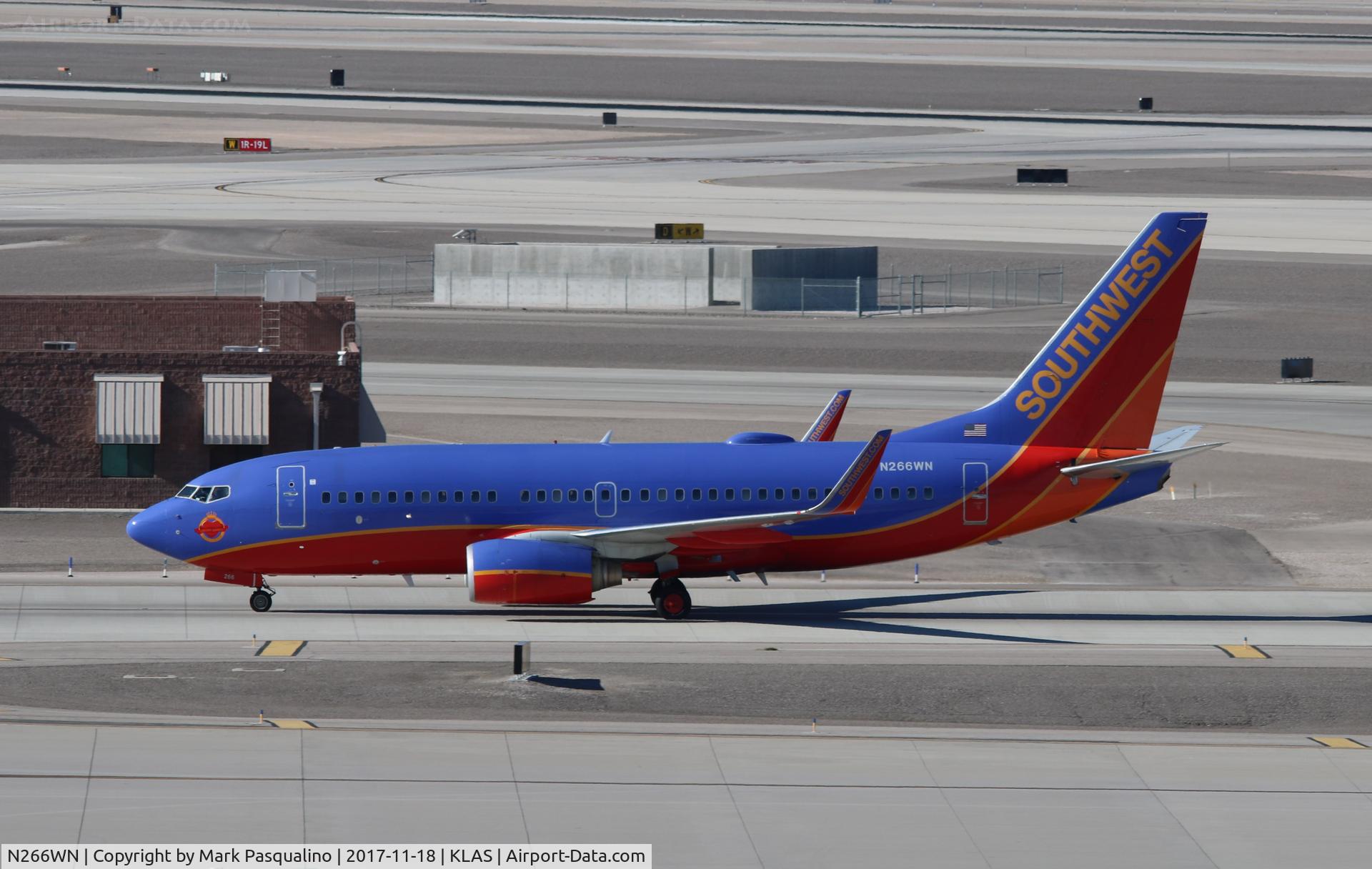 N266WN, 2007 Boeing 737-7H4 C/N 32523, Boeing 737-700