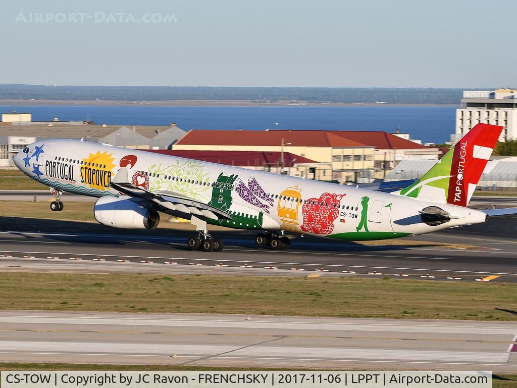 CS-TOW, 2009 Airbus A330-343E C/N 1012, TAP Air Portugal (Portugal Stopover Livery)
