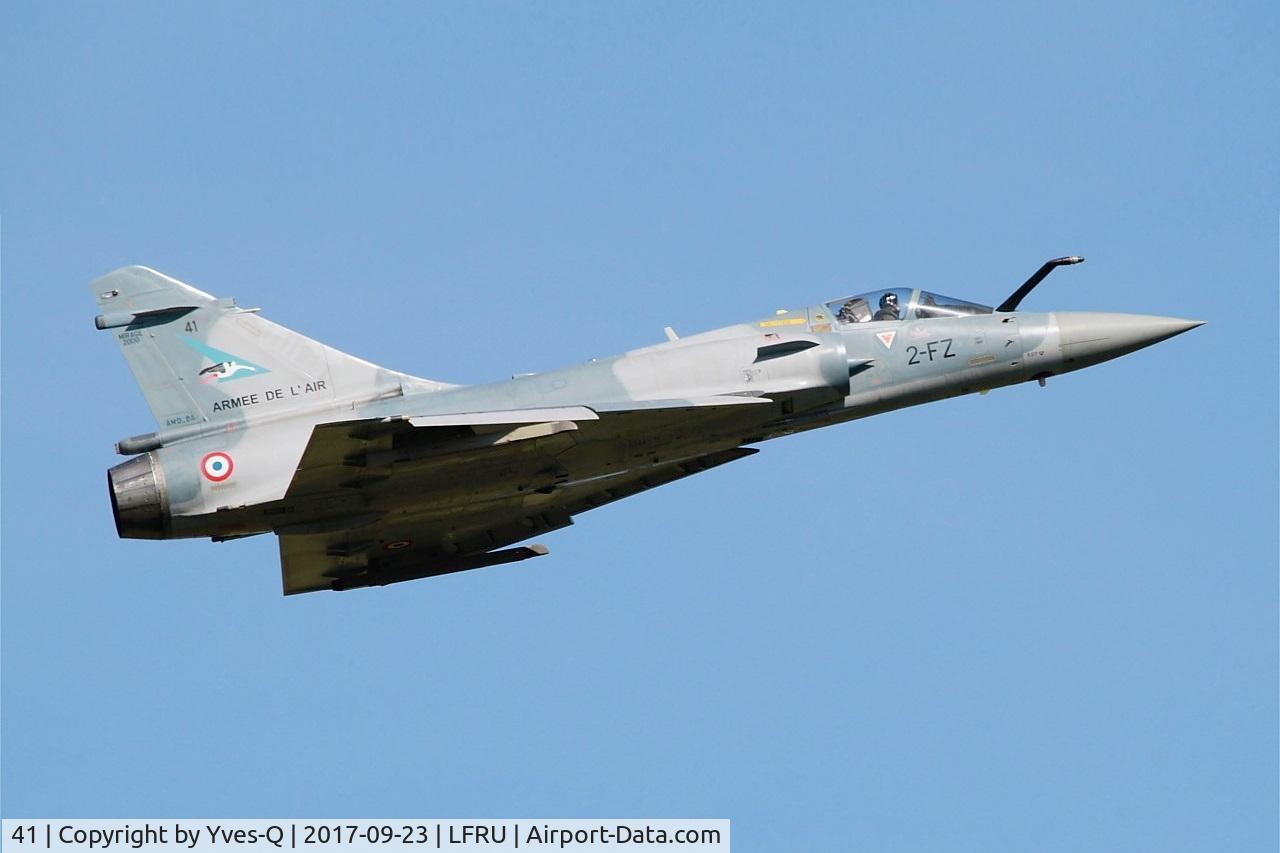 41, Dassault Mirage 2000-5F C/N 41, Dassault Mirage 2000-5F, On display, Morlaix-Ploujean airport (LFRU-MXN) Air show 2017