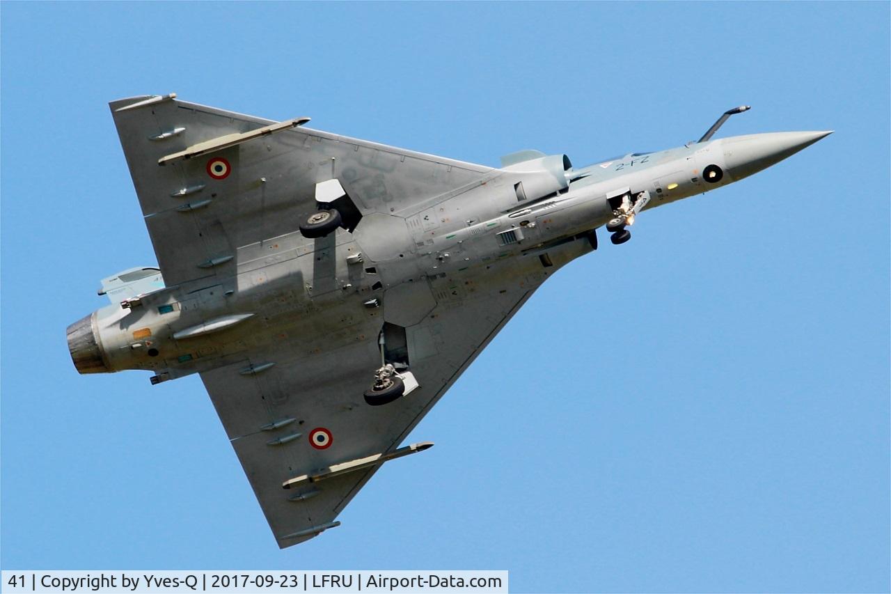 41, Dassault Mirage 2000-5F C/N 41, Dassault Mirage 2000-5F, On display, Morlaix-Ploujean airport (LFRU-MXN) Air show 2017