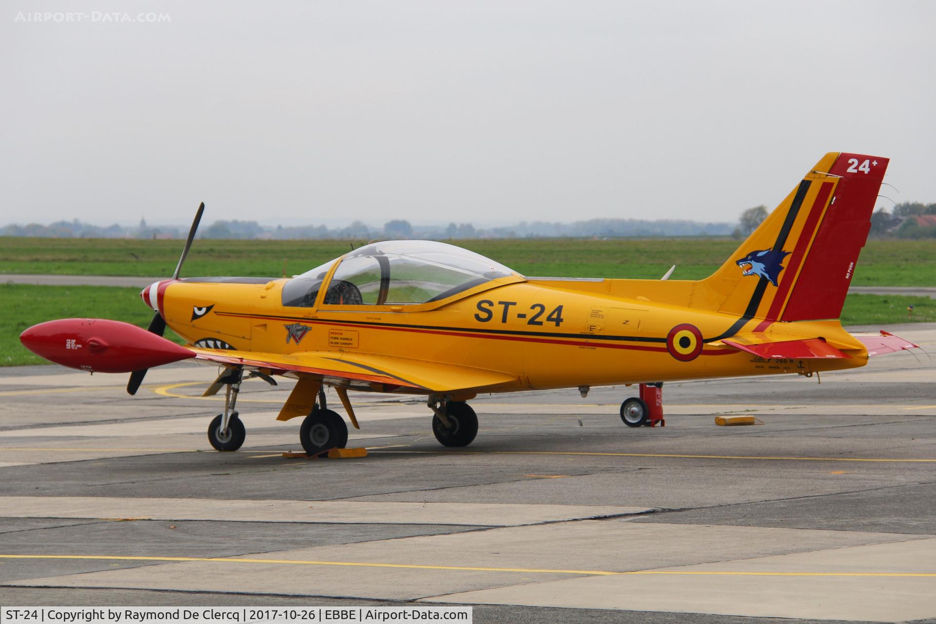 ST-24, SIAI-Marchetti SF-260M C/N 10-24, At Beauvechain.
