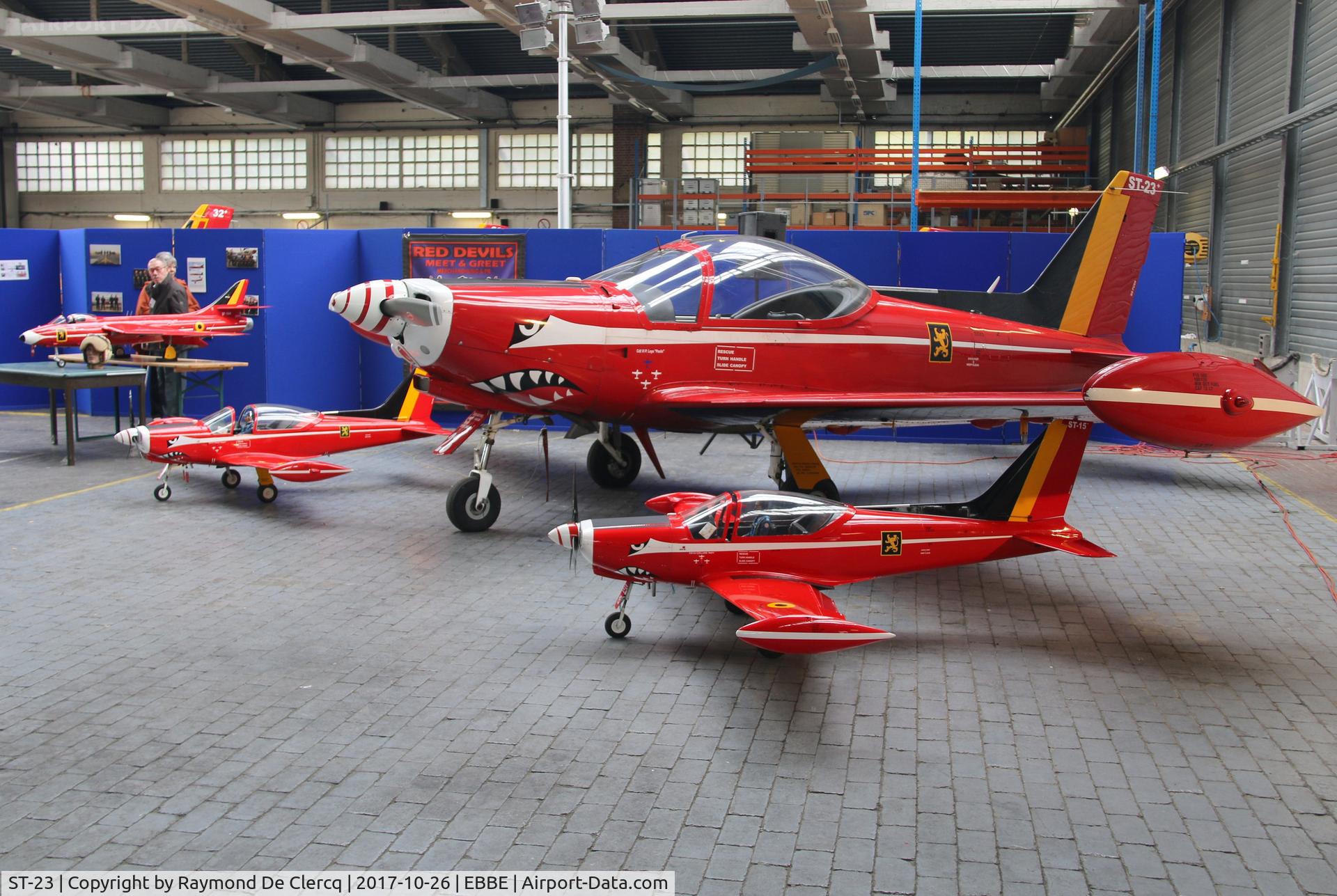 ST-23, SIAI-Marchetti SF-260M C/N 10-23, Red Devil and some RC models.
