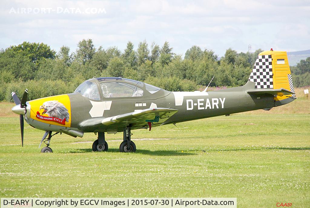 D-EARY, 1959 Piaggio P-149D C/N 057, Seen Barton City Airport